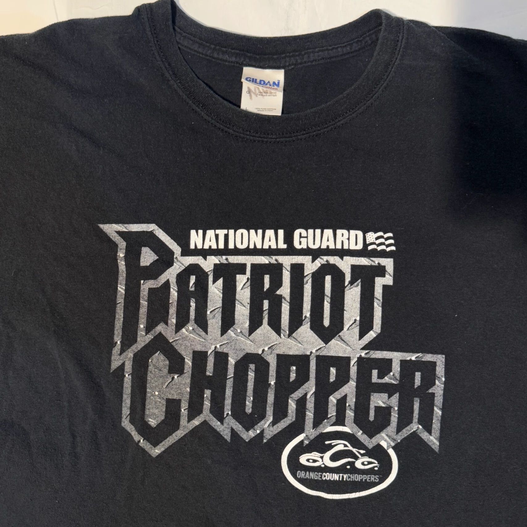 Vintage VINTAGE Orange County Choppers T-Shirt Men L Black Cotton Logo Short Sleeve Crew Neck 2000s Size US L / EU 52-54 / 3 - 2 Thumbnail