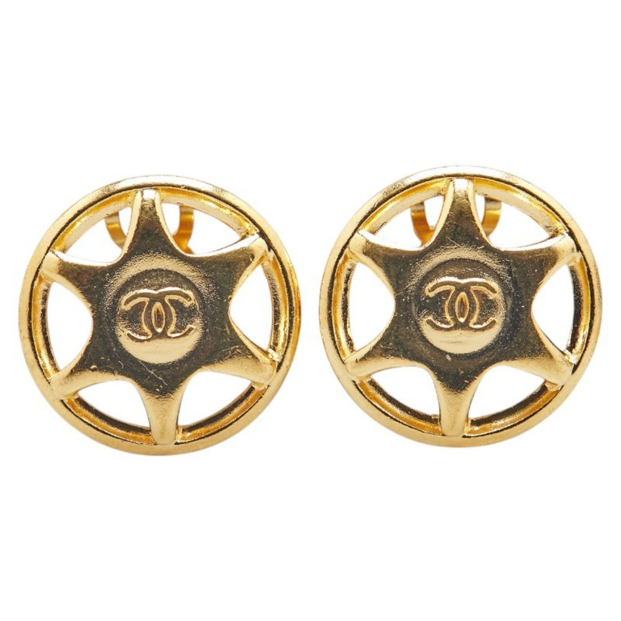 Chanel Chanel Coco Mark earring Size ONE SIZE - 1 Thumbnail