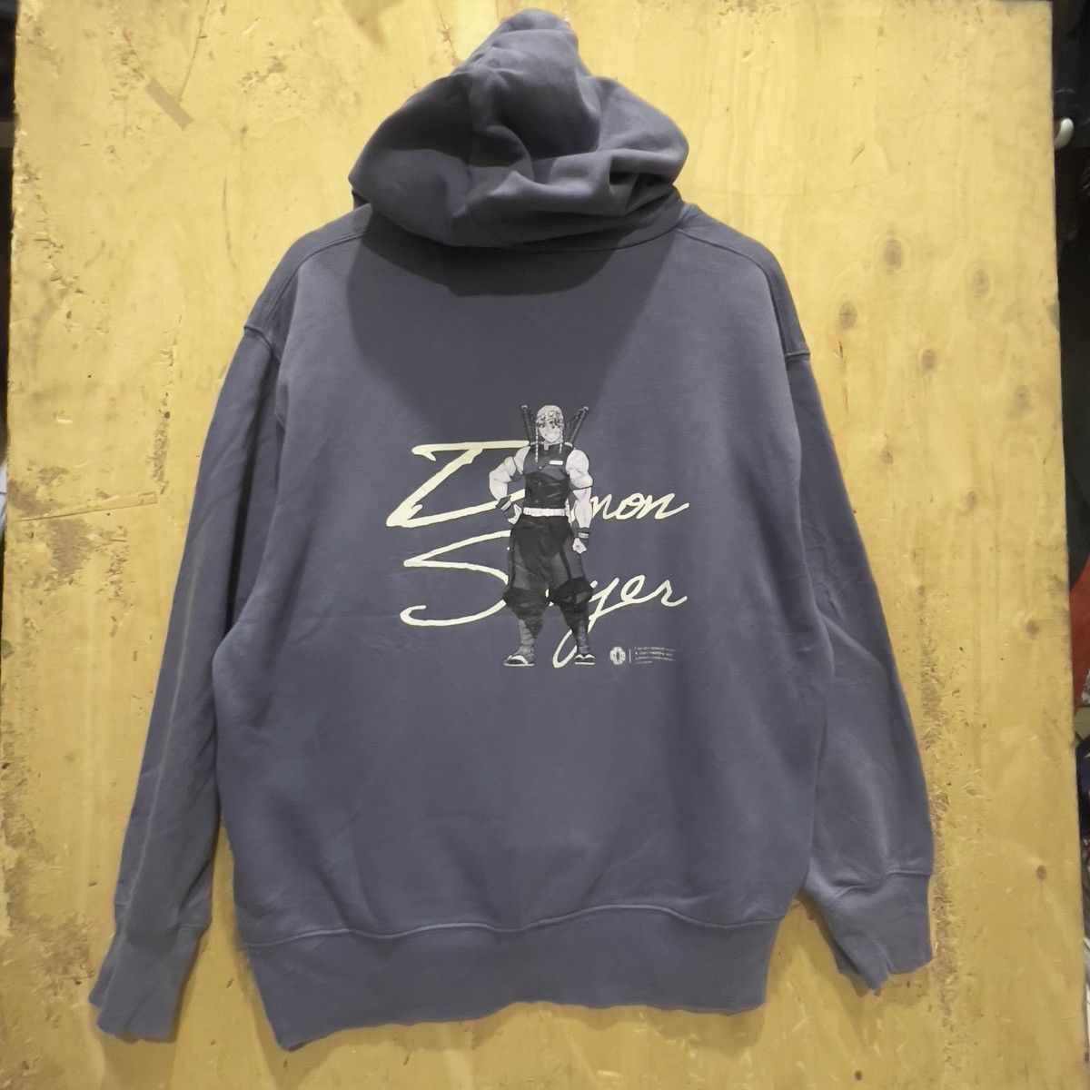 Anime × GU Demon slayer Sweatshirt Hoddie Size US L / EU 52-54 / 3 - 2 Thumbnail