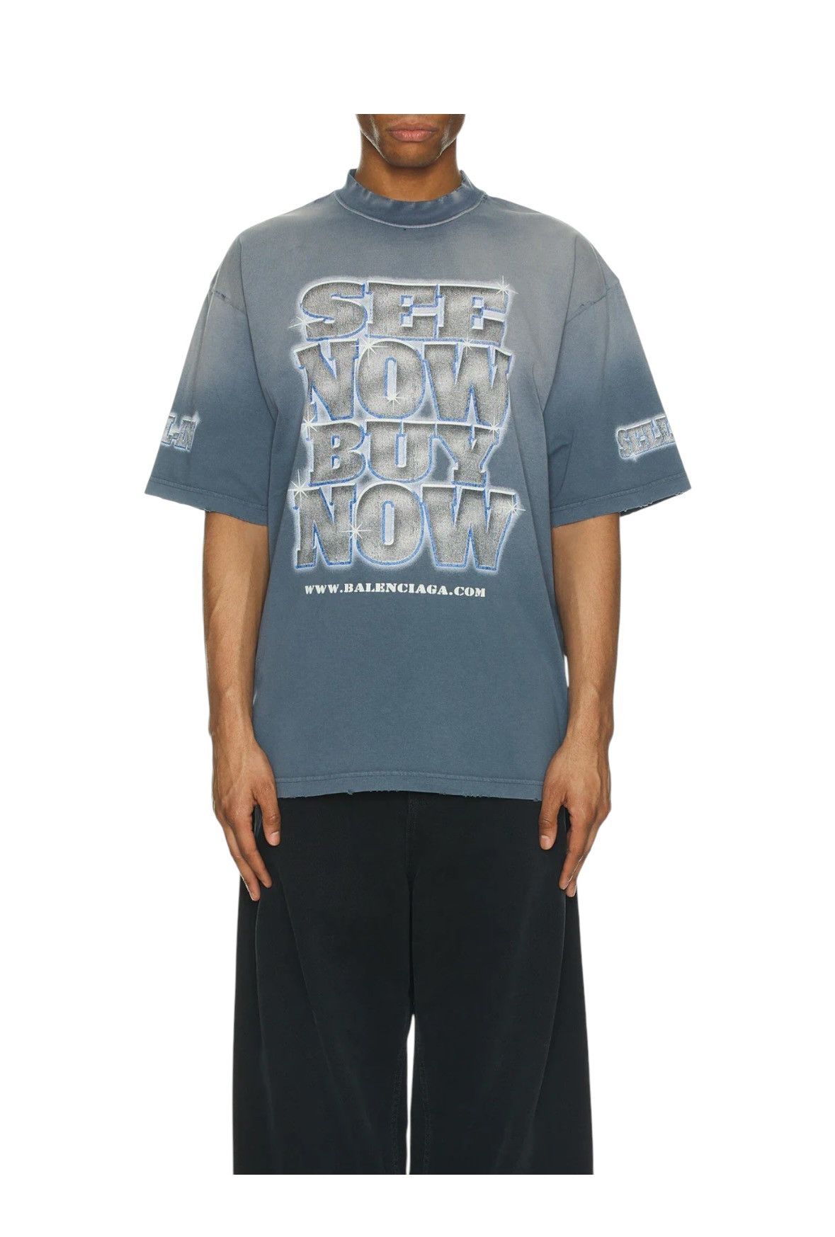 Balenciaga Balenciaga see now t shirt Size US S / EU 44-46 / 1 - 2 Thumbnail