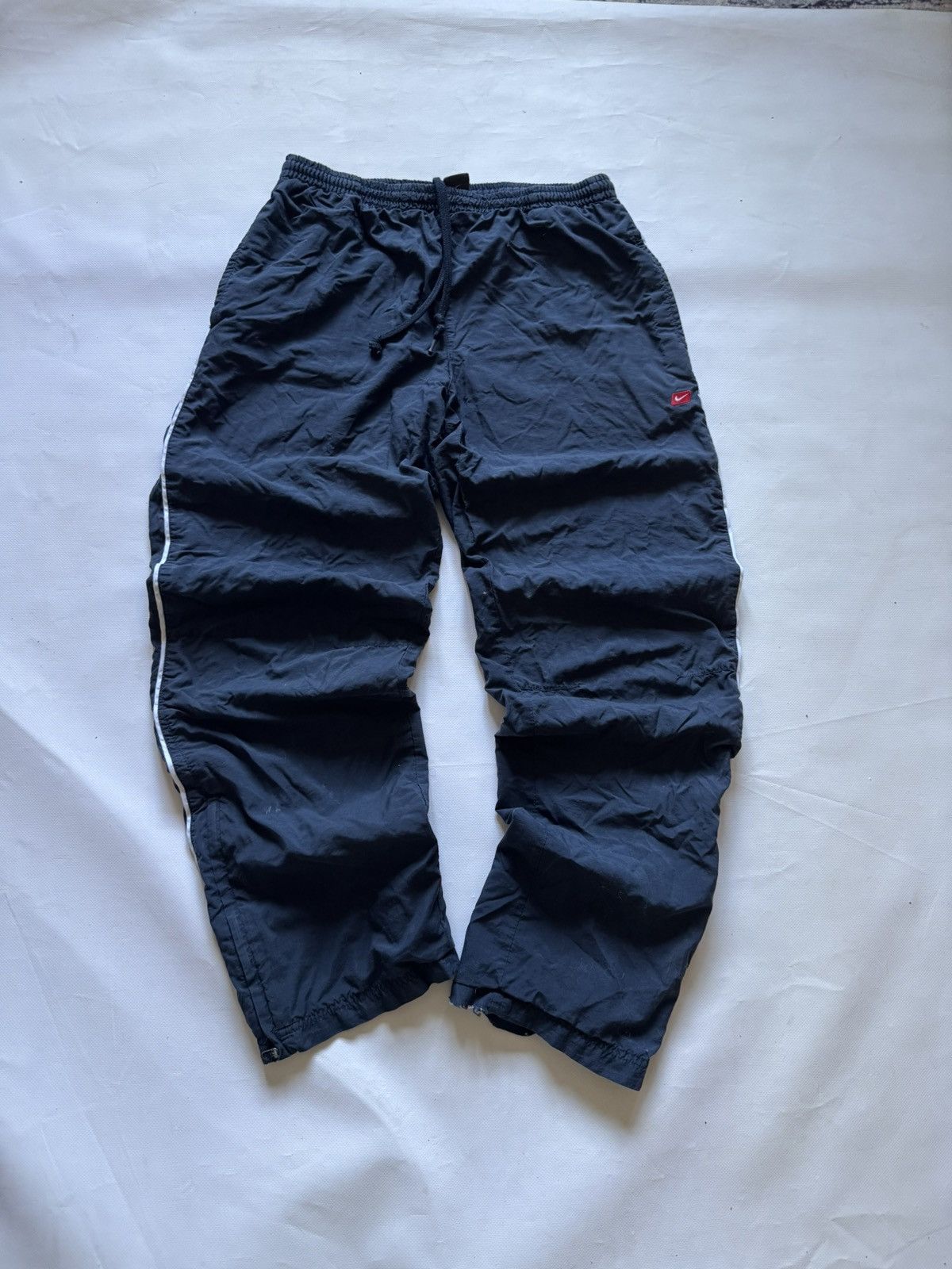 Nike Vintage Y2K Nike Mini Swoosh Nylon Track Pants 00ss Size US 32 / EU 48 - 1 Thumbnail