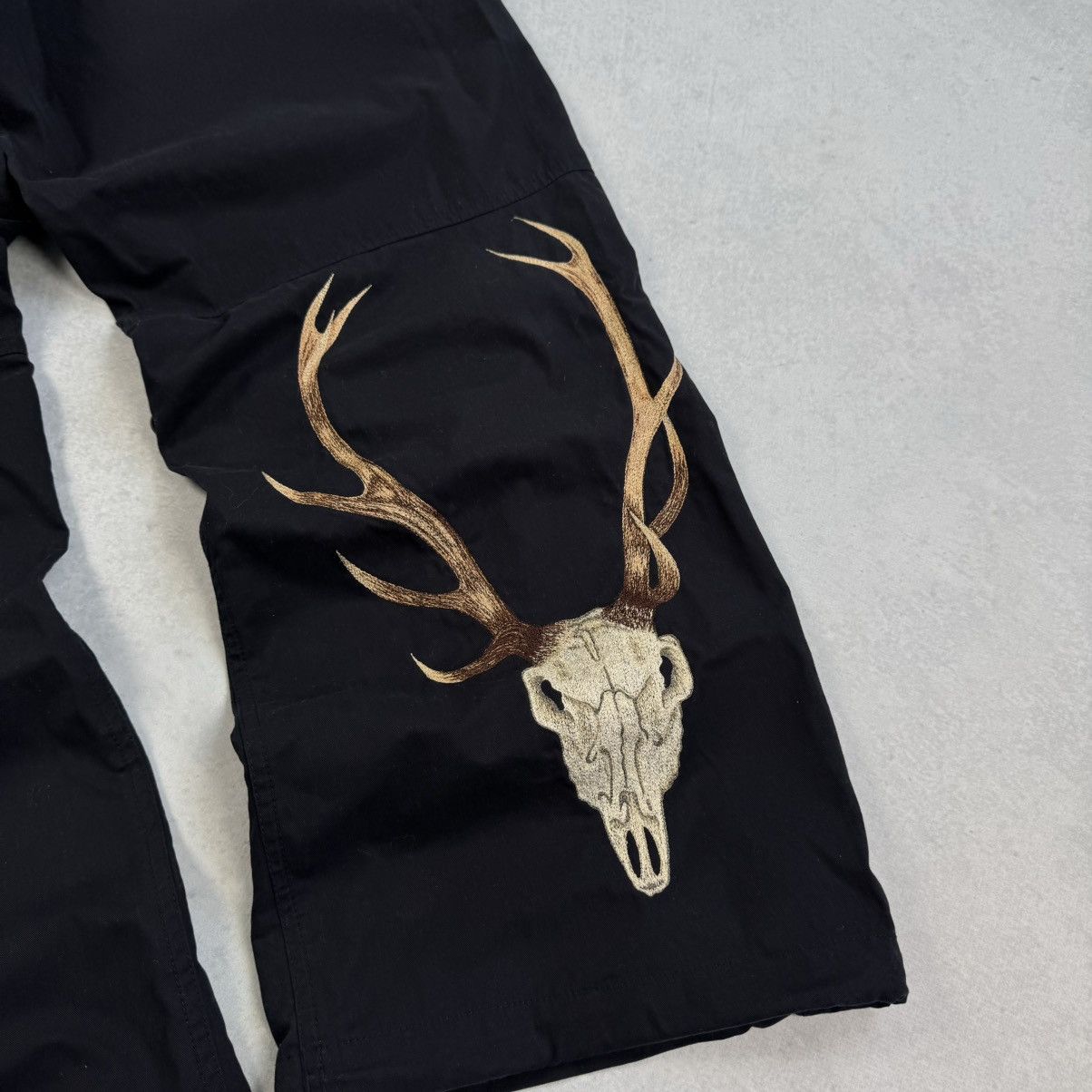 Maharishi VINTAGE 💥 AW13 MAHARISHI EMBROIDERED DEER SKULL SNOPANTS L Size US 36 / EU 52 - 10 Thumbnail