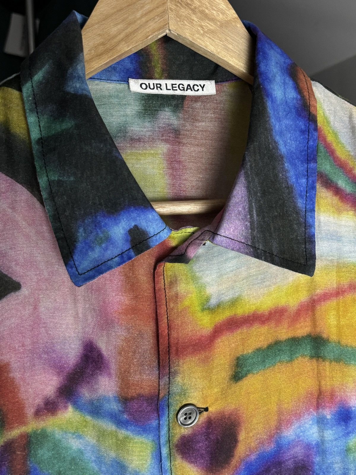 Our Legacy Our Legacy Landscape Daylight Graffiti Art Acid Box Shirt Size US M / EU 48-50 / 2 - 3 Thumbnail