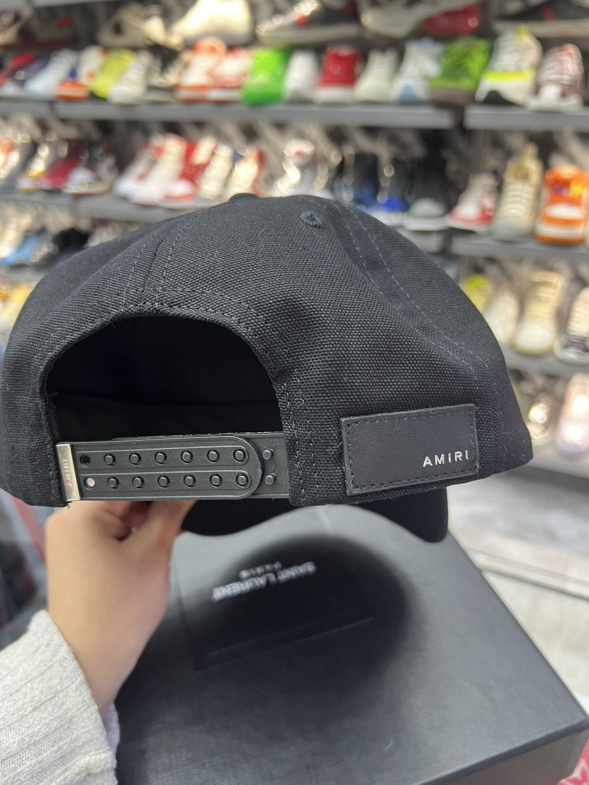 Amiri Amiri Snake Canvas Hat Size ONE SIZE - 5 Thumbnail