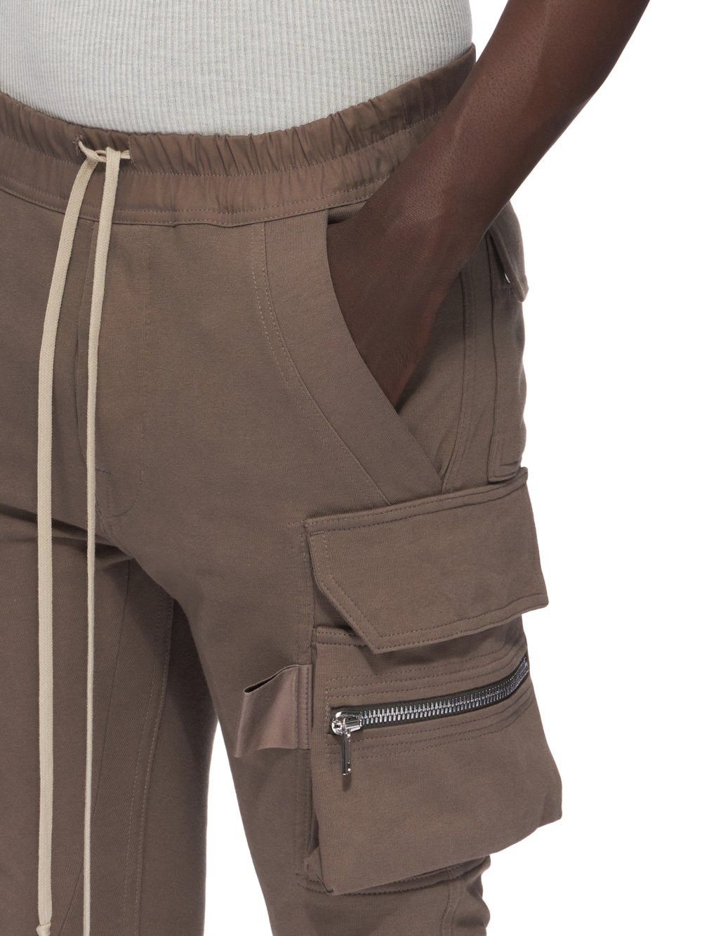 Rick Owens o1y0325 Cargo Pant in Taupe Size US 32 / EU 48 - 2 Thumbnail