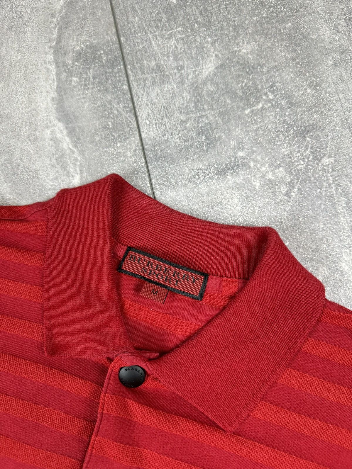 Burberry Burberry Sport Luxury Red Mens Polo Size US M / EU 48-50 / 2 - 5 Thumbnail