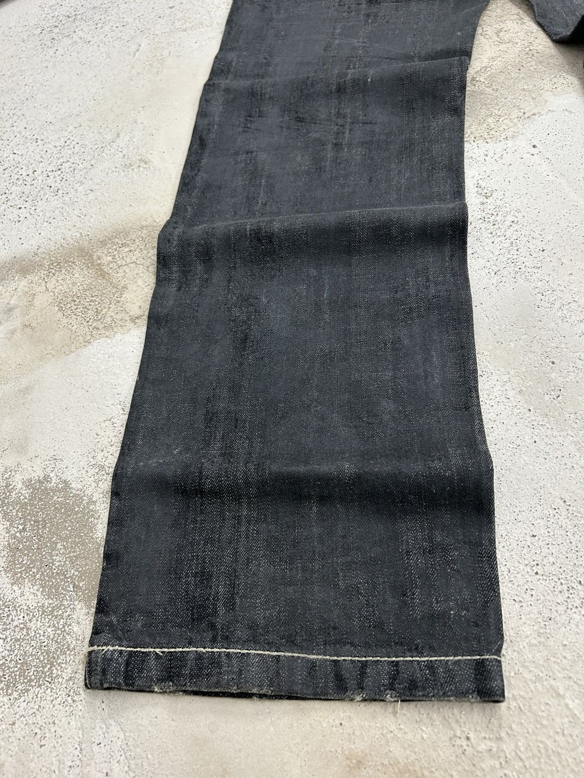 20471120 × GOSTAR DE FUGA × Japanese Brand Zenstyle Lab Japan Jean Pocket Logo Crown Fire Cross Size US 36 / EU 52 - 16 Thumbnail