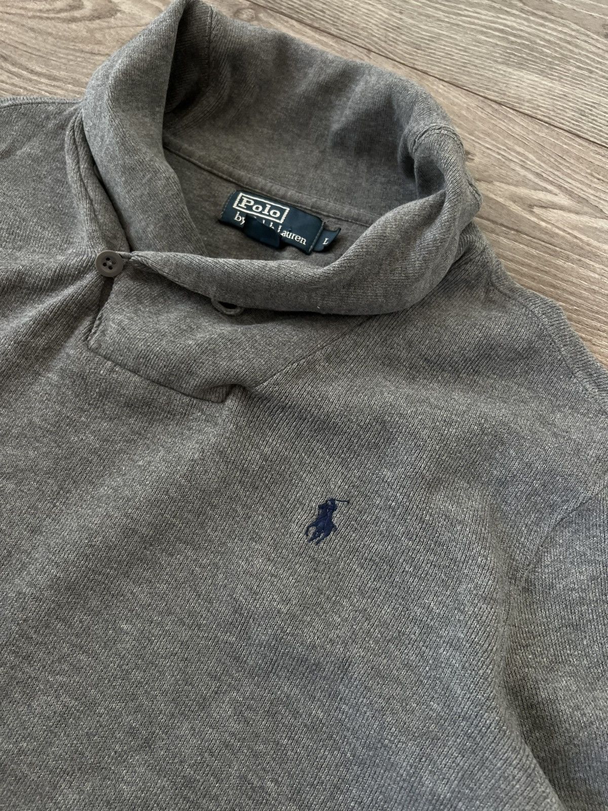 Vintage ‼️VINTAGE POLO RALPH LAUREN Knited HIGH NECK Oldmoney Sweater Size US L / EU 52-54 / 3 - 14 Thumbnail
