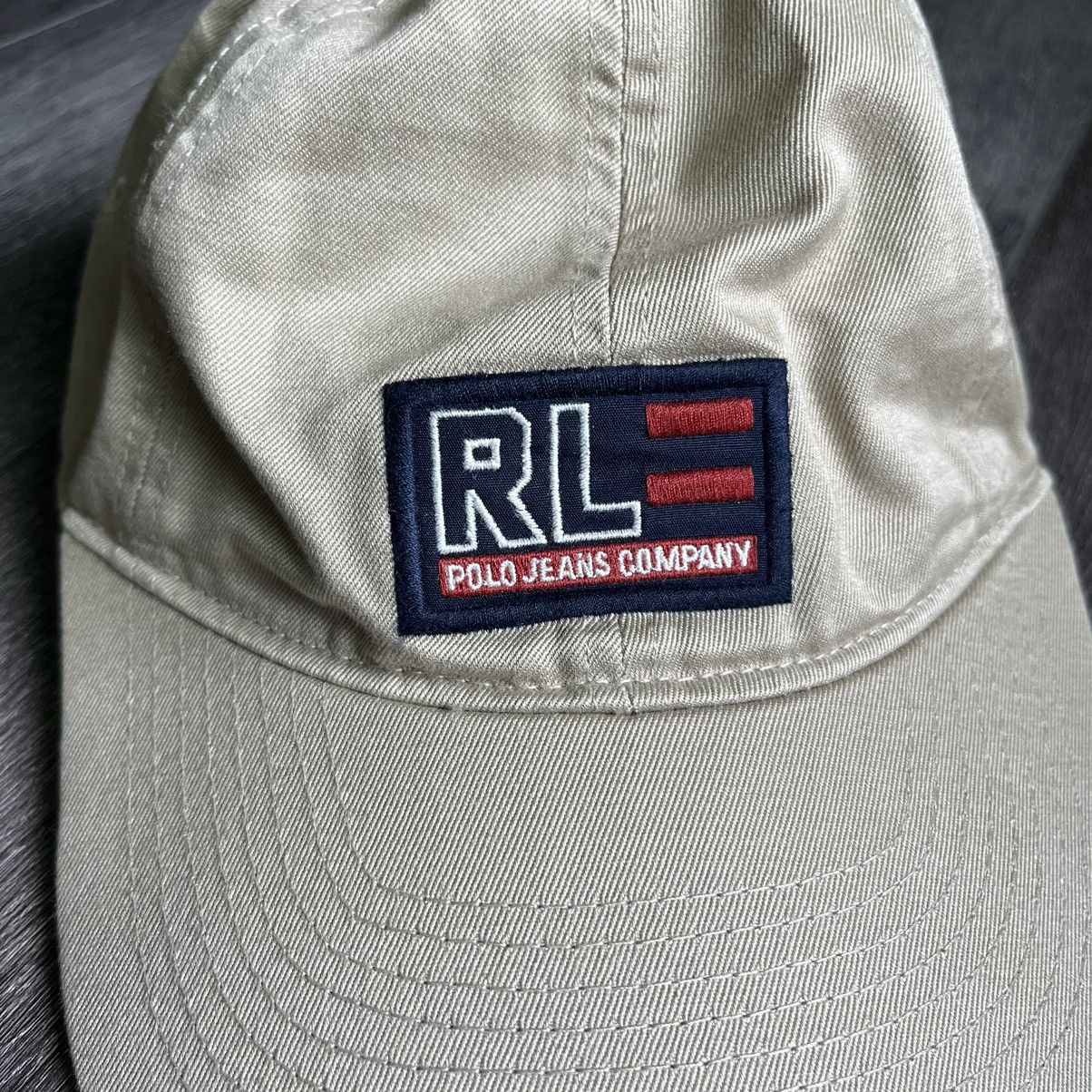 Polo Ralph Lauren Vintage 2000s Polo Ralph Lauren Jeans Company Flag Logo Hat Size ONE SIZE - 2 Thumbnail