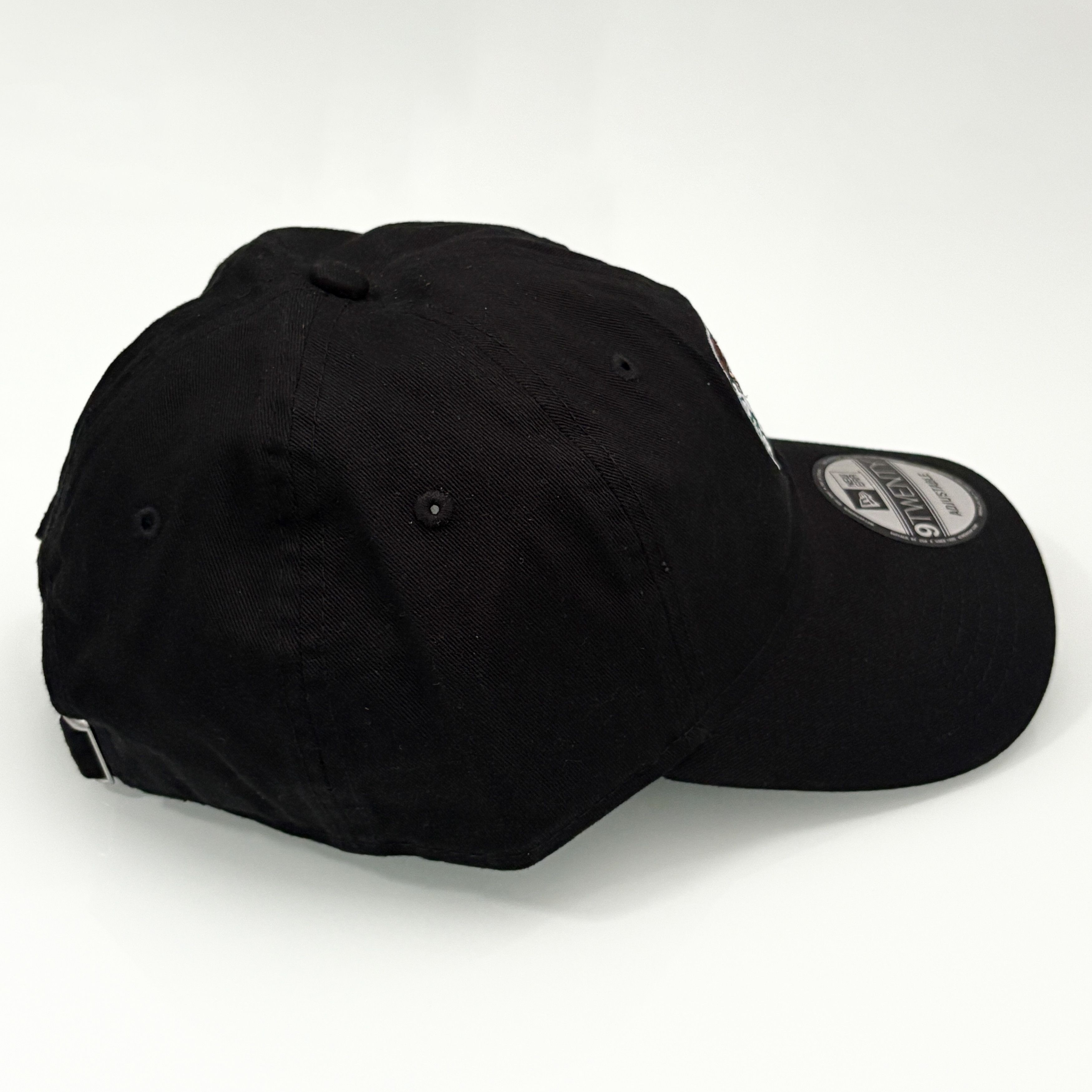 New Era New Era Boston Celtics 9TWENTY Black Strapback Hat NWT Size ONE SIZE - 3 Thumbnail
