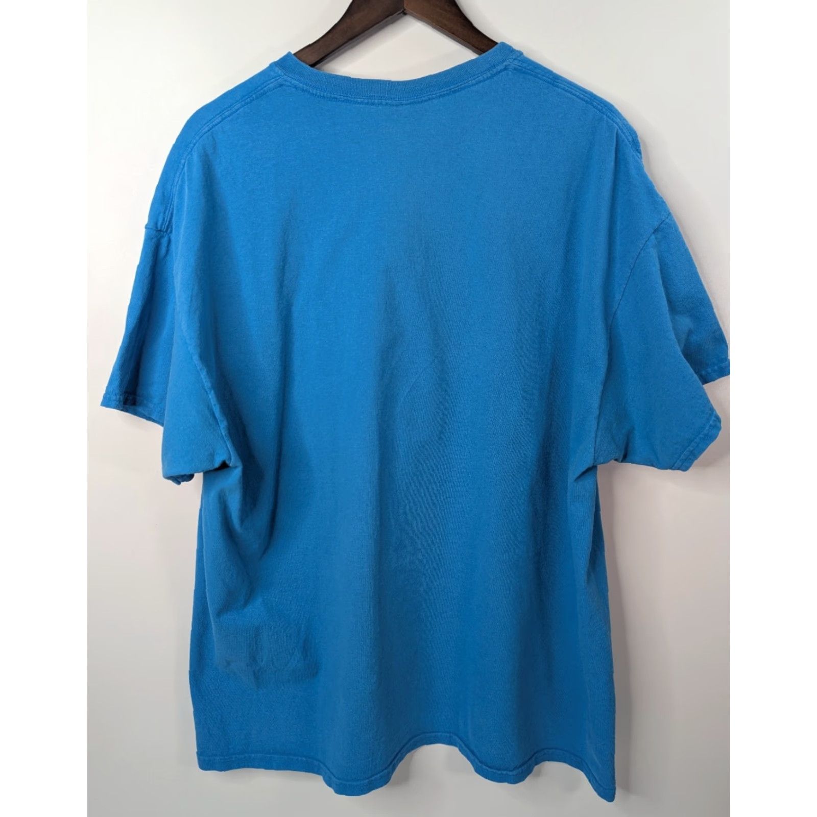 Vintage VINTAGE MV Sport San Diego California Light Blue T-Shirt Men’s 2XL Blue Cotton Crew Neck Short Sleeve Unisex Adults California Beach 90s Mens Size US XXL / EU 58 / 5 - 3 Thumbnail