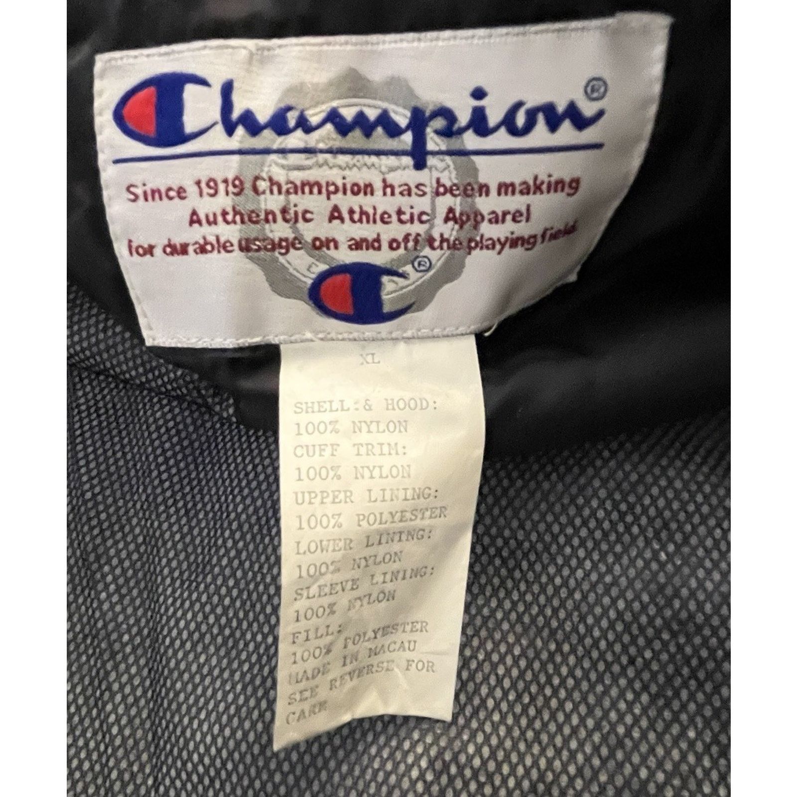 Champion Vintage 90s Champion NBA League Insulated Jacket Hooded XL Size US XL / EU 56 / 4 - 7 Thumbnail