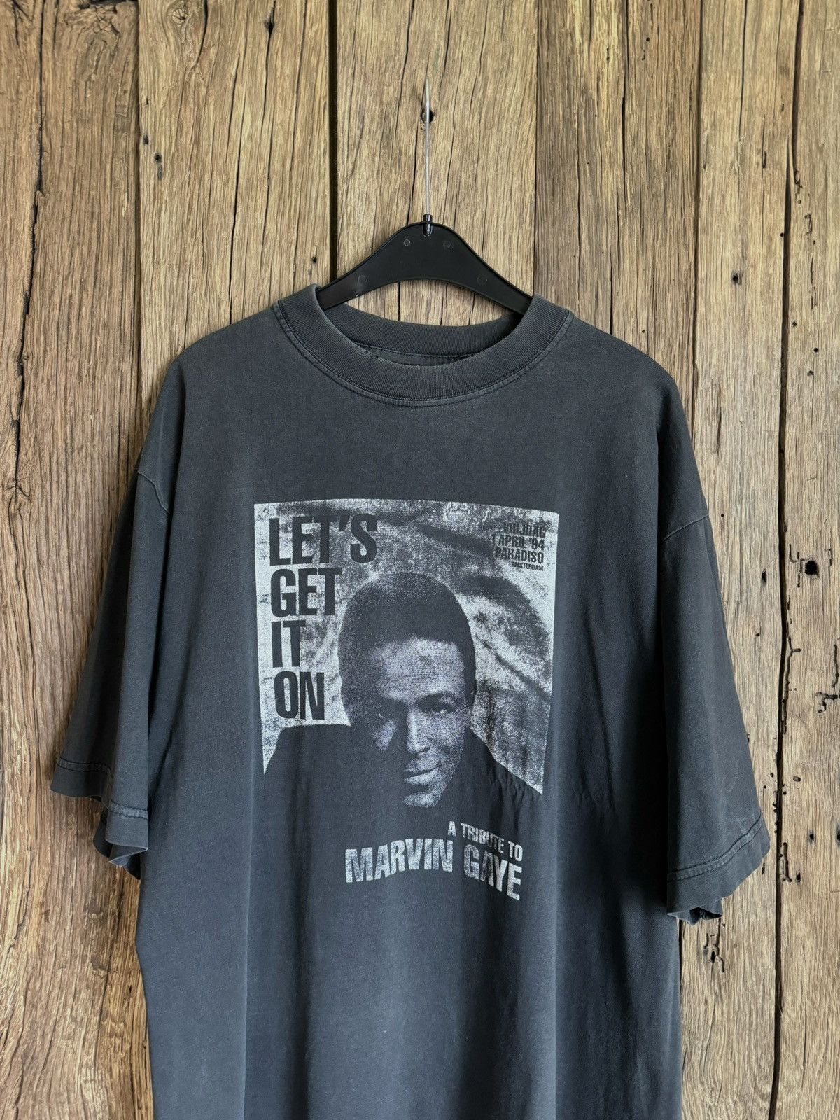 Band Tees × Vintage Vintage 1994 Marvin Gaye ‘Let’s Get It On’ Band T-Shirt Size US L / EU 52-54 / 3 - 2 Thumbnail