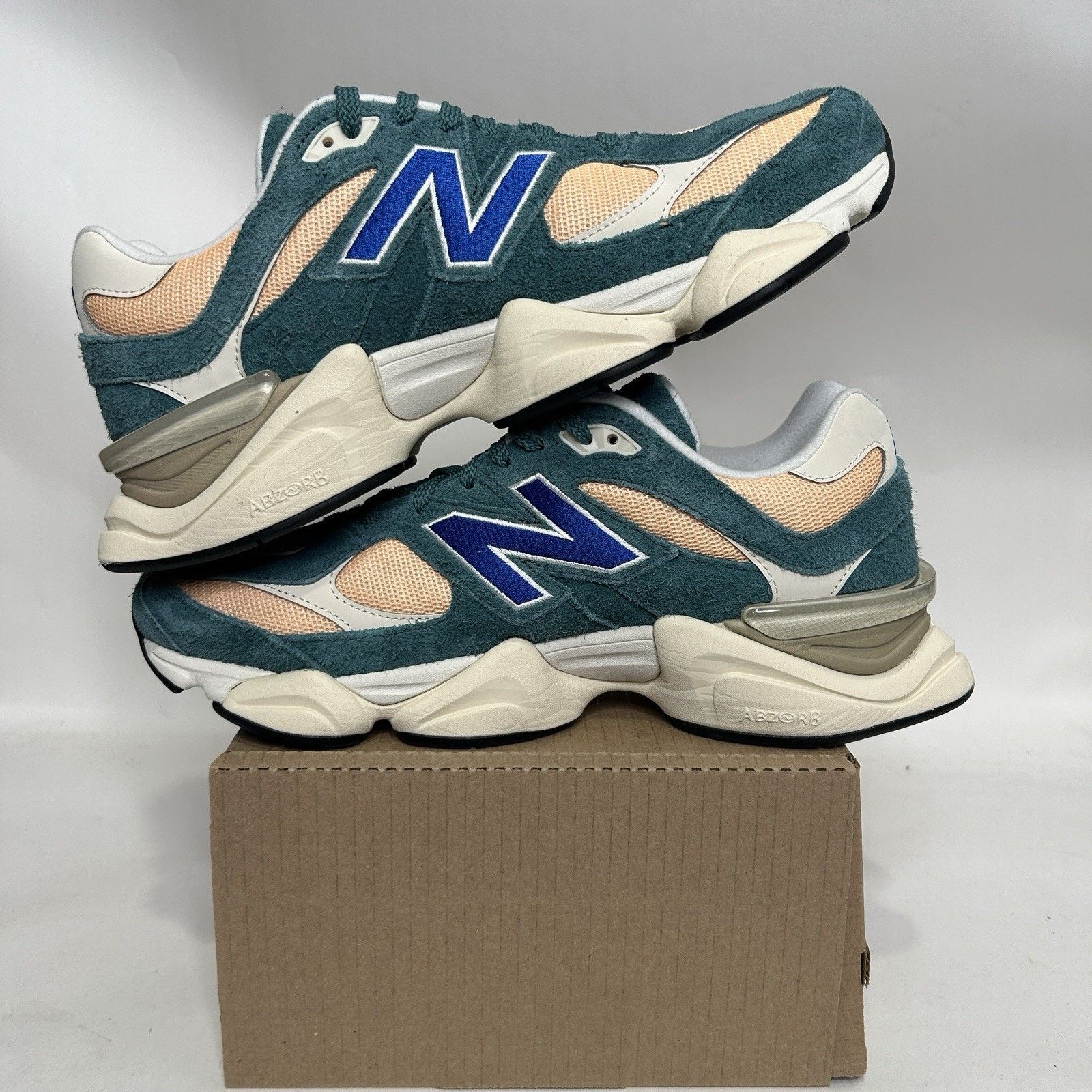 New Balance New Balance 9060 Shoes “New Spruce Purple Orange” U9060GEC Size US 12 / EU 45 - 3 Thumbnail
