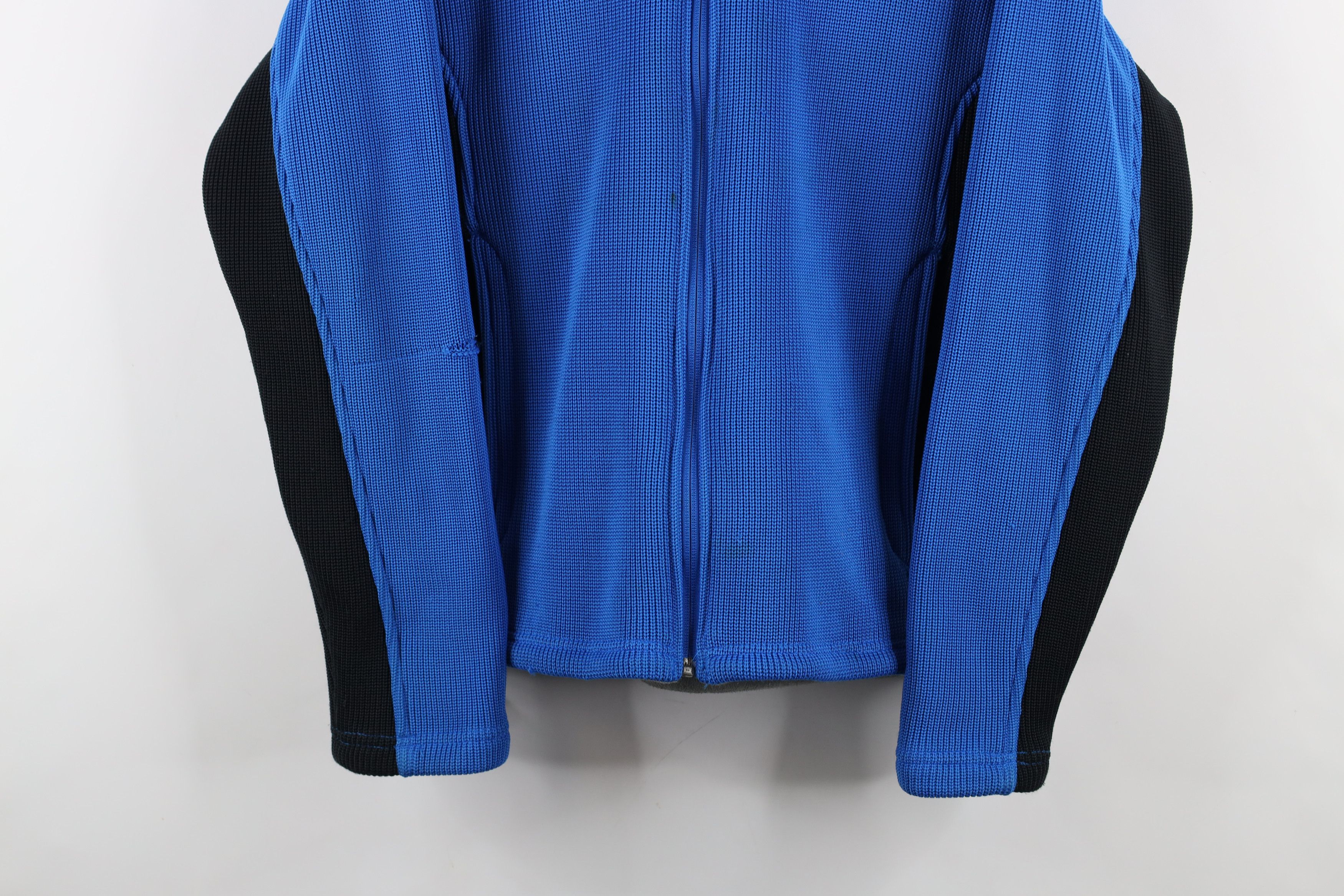 Spyder × Vintage Spyder Spell Out Heavyweight Ribbed Knit Ski Jacket Fleece Size US S / EU 44-46 / 1 - 3 Thumbnail
