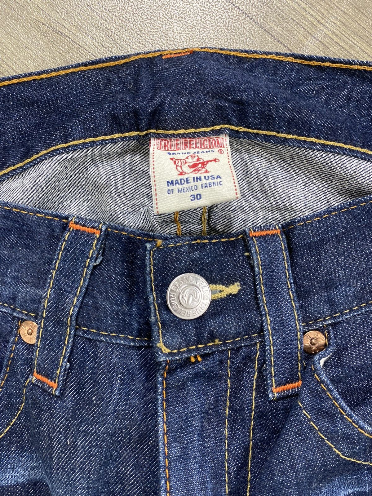 True Religion Vintage True Religion Billy Faded Lgb Style Flared Jeans Y2K Size US 30 / EU 46 - 8 Thumbnail