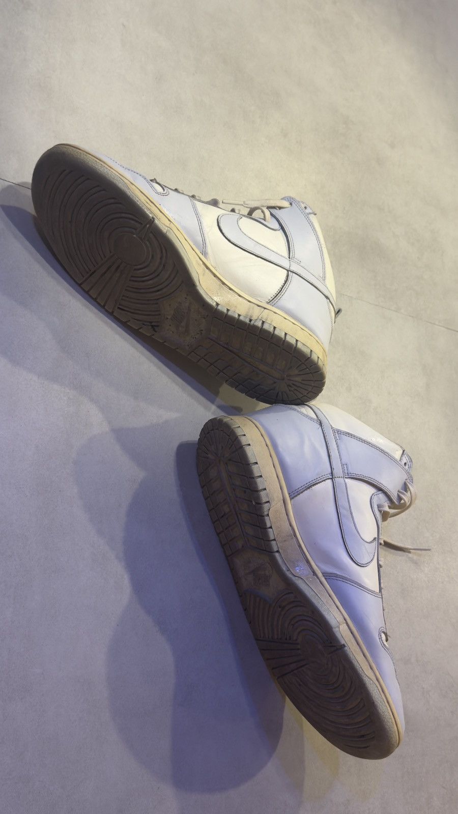 Nike Nike Dunk High Football Grey Size US 11.5 / EU 44-45 - 6 Thumbnail