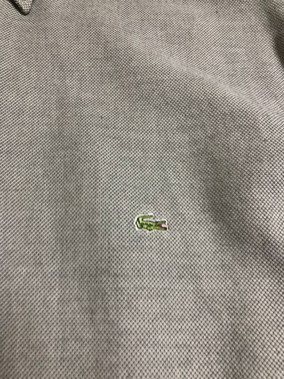 Lacoste Lacoste Regular Fit Short Sleeve Oxford Shirt in Pale Size US L / EU 52-54 / 3 - 6 Thumbnail