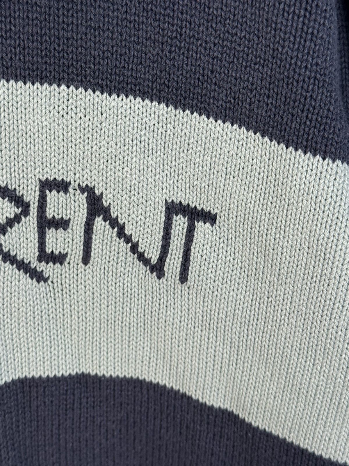 Yves Saint Laurent Royal Blue YSL Sweater Knit Big Logo Vintage Sweatshirt Rare Size US L / EU 52-54 / 3 - 9 Thumbnail
