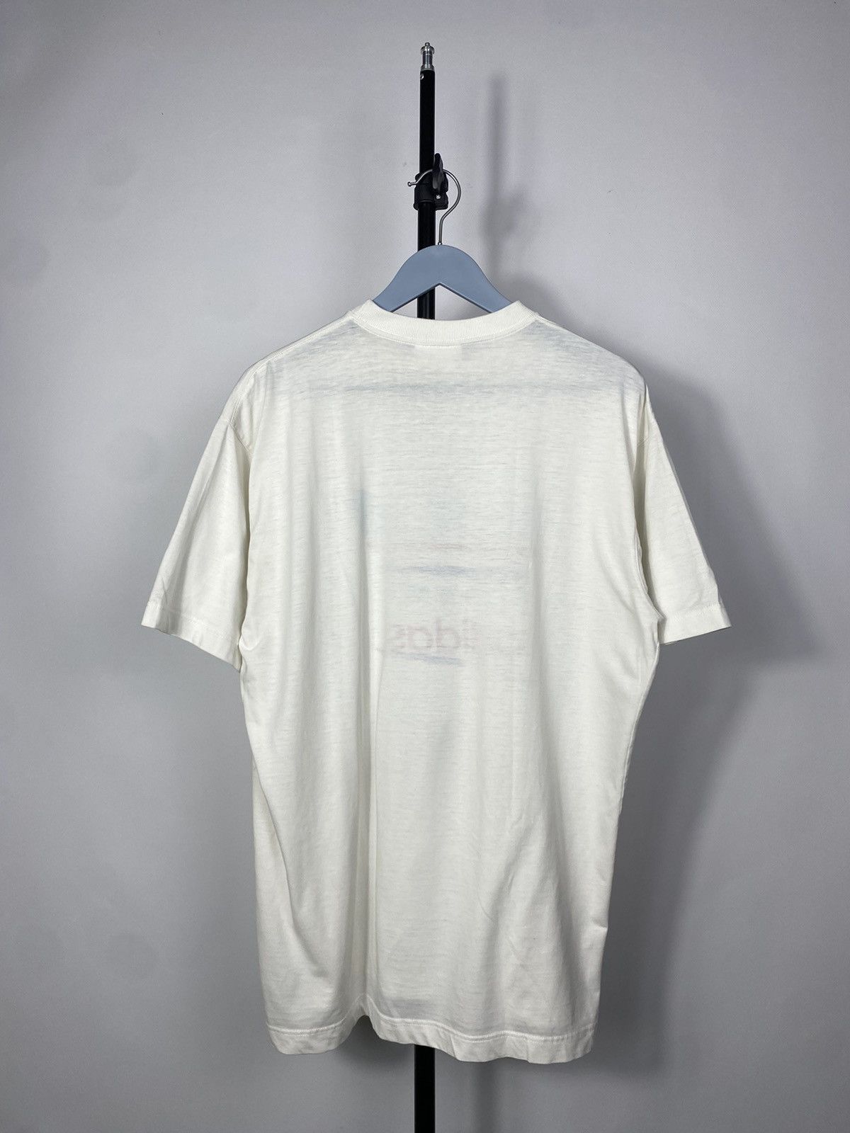 Adidas × Vintage Vintage 90s Adidas T Shirt Big Logo Style Boxy Rap Size US M / EU 48-50 / 2 - 12 Thumbnail