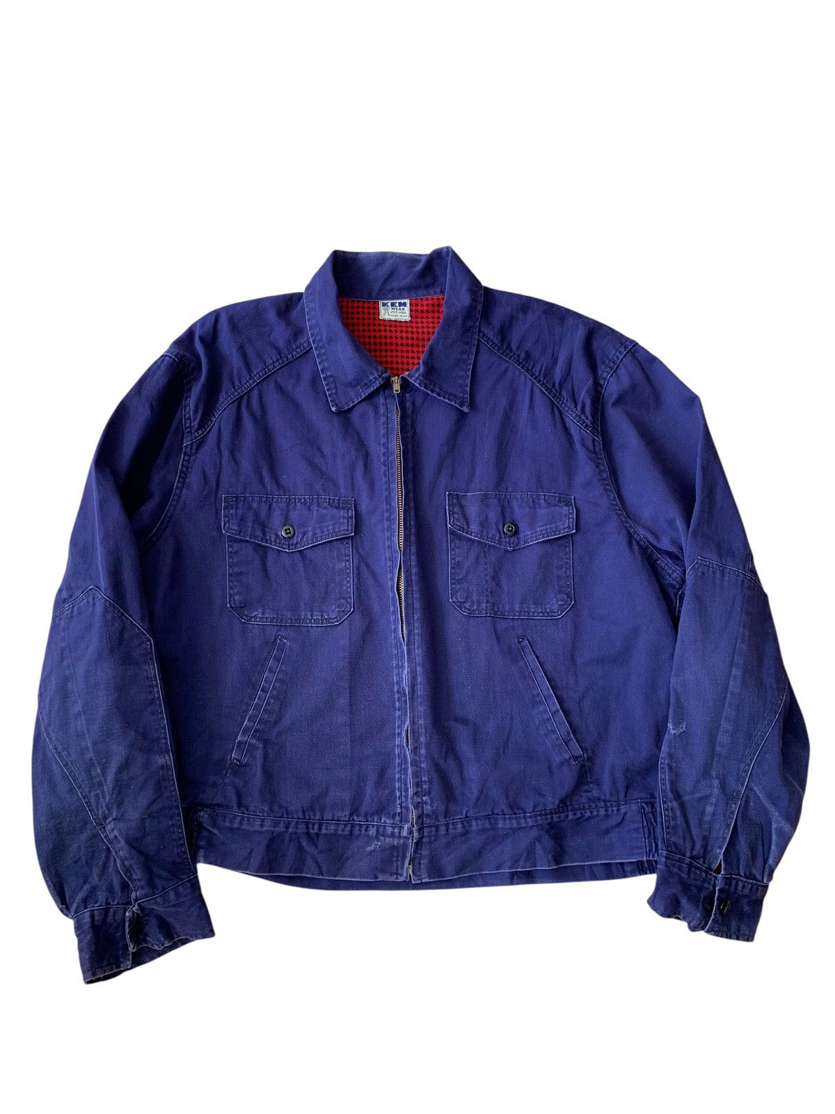 Vintage 🔥VTG 50s KEM IRON WORKS MECHANIC JACKETS Size US L / EU 52-54 / 3 - 5 Thumbnail