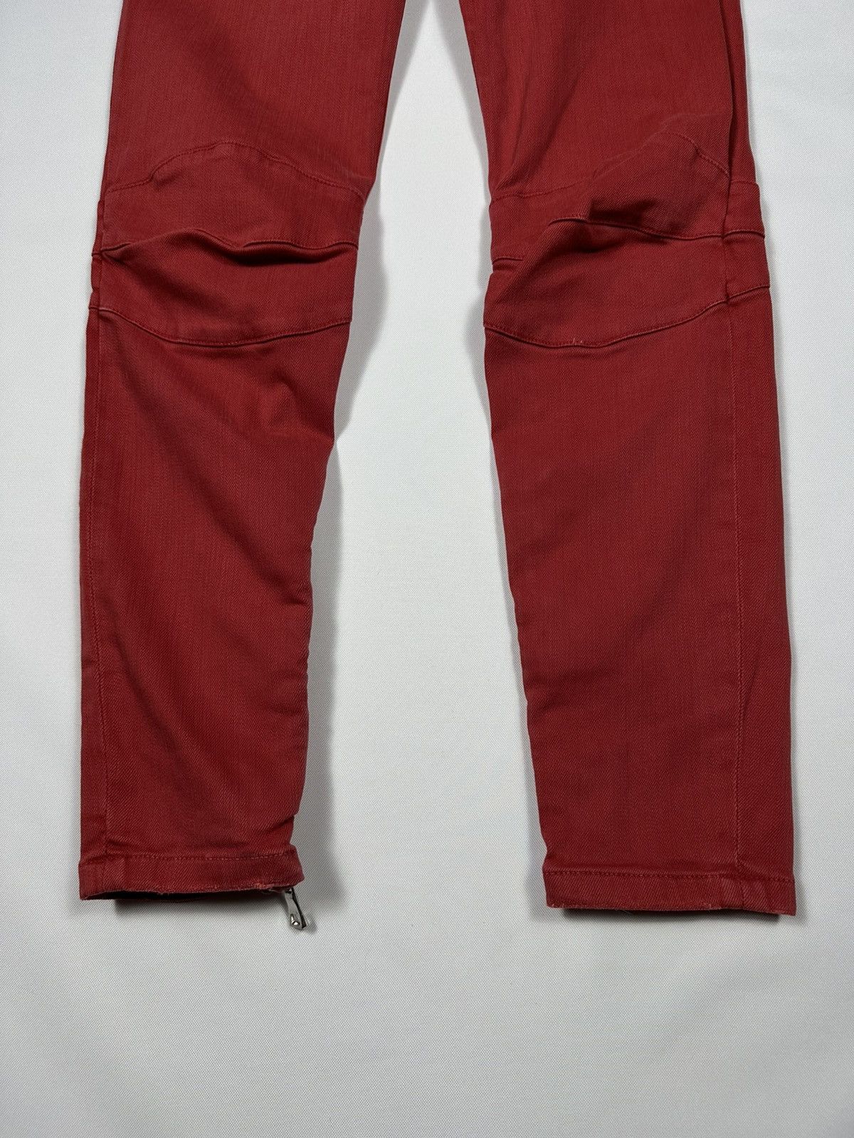 Balmain Balmain Paris Biker Jeans Pants Denim Low Rise Skinny Zipper Size 26" / US 2 / IT 38 - 5 Thumbnail