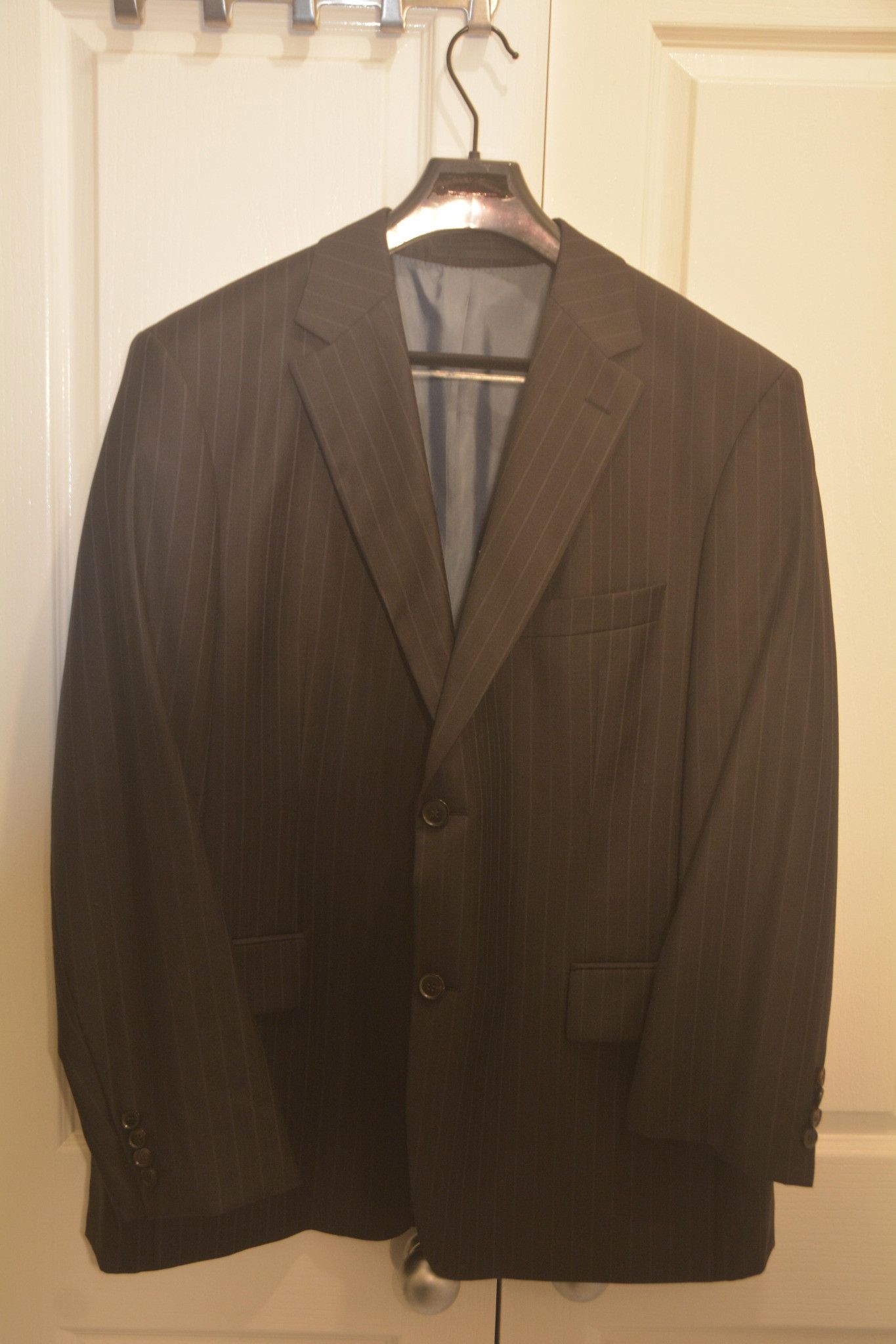 Hugo Boss Hugo Boss Men's Pinstripe Suit Jacket Blazer Size 40R - 2 Thumbnail
