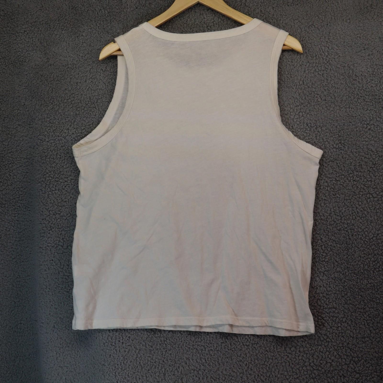 Lucky Brand Lucky Brand Women 1X Tank Top White Pineapple Size XL / US 12-14 / IT 48-50 - 5 Thumbnail