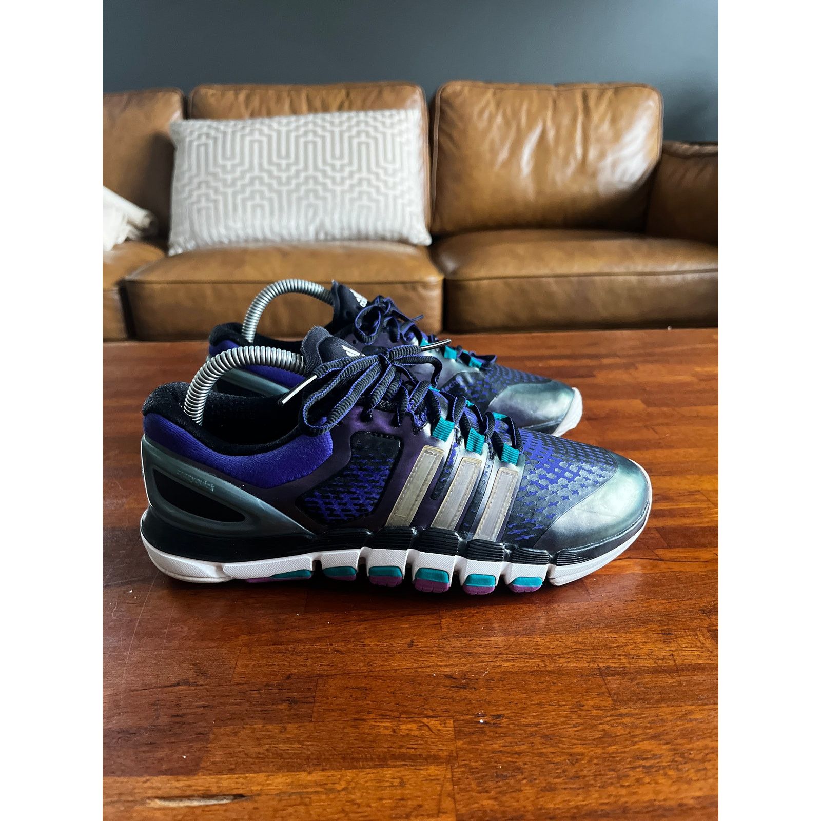 adidas gazelle silver green womens adidas Running Adipure Crazy Quick – Shoe World main image 0