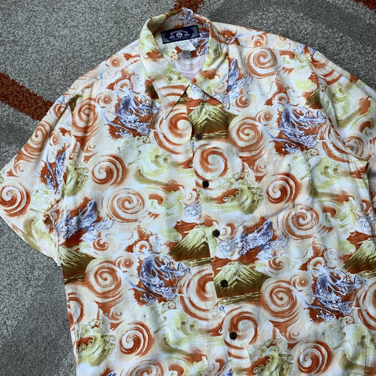 Vintage Hina Hina Hawaiian Shirts Vintage Japanese Brand Size US L / EU 52-54 / 3 - 3 Thumbnail