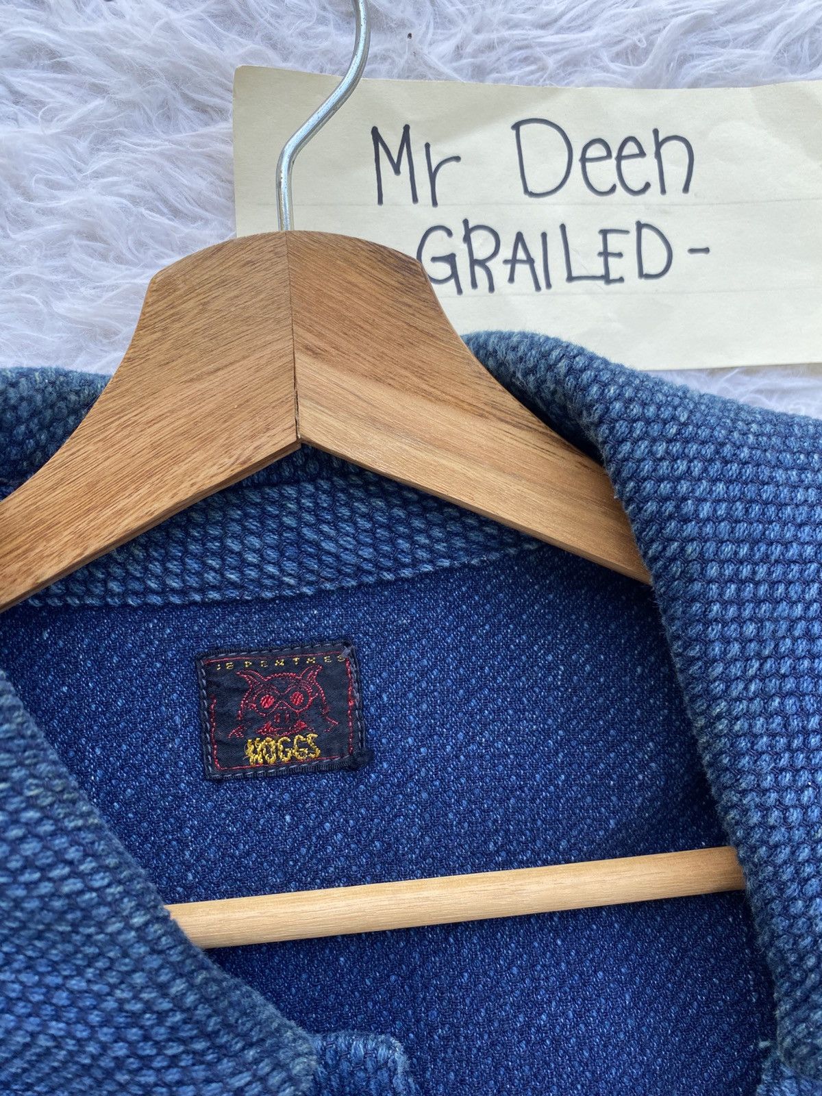 Nepenthes Vintage 90s Nepenthes Blue Worker Chore Jacket Size US L / EU 52-54 / 3 - 11 Thumbnail