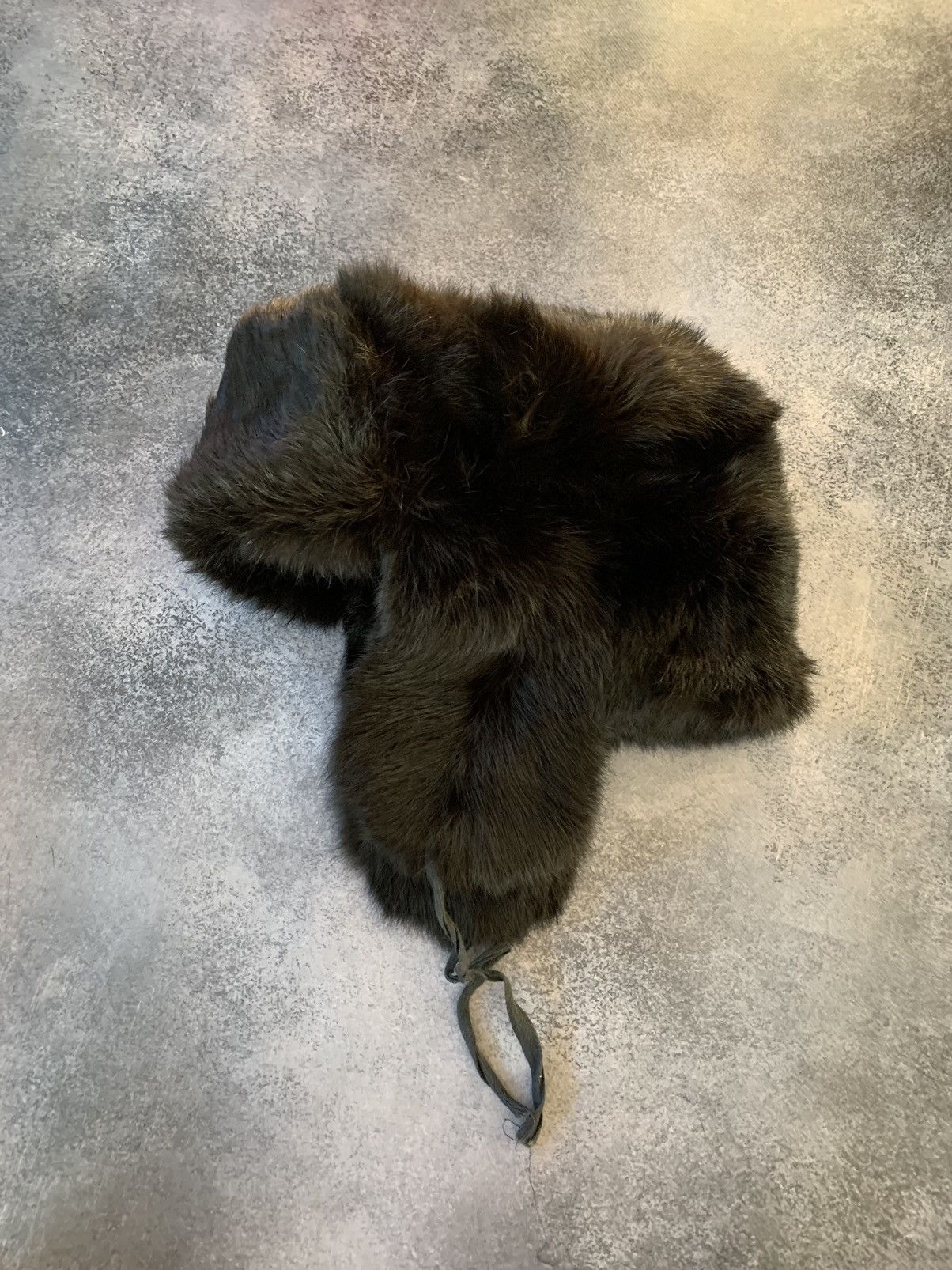 Vintage Vintage 90s Alt Ushanka Fuzzy Trapper Fur Winter Hat Size ONE SIZE - 2 Thumbnail