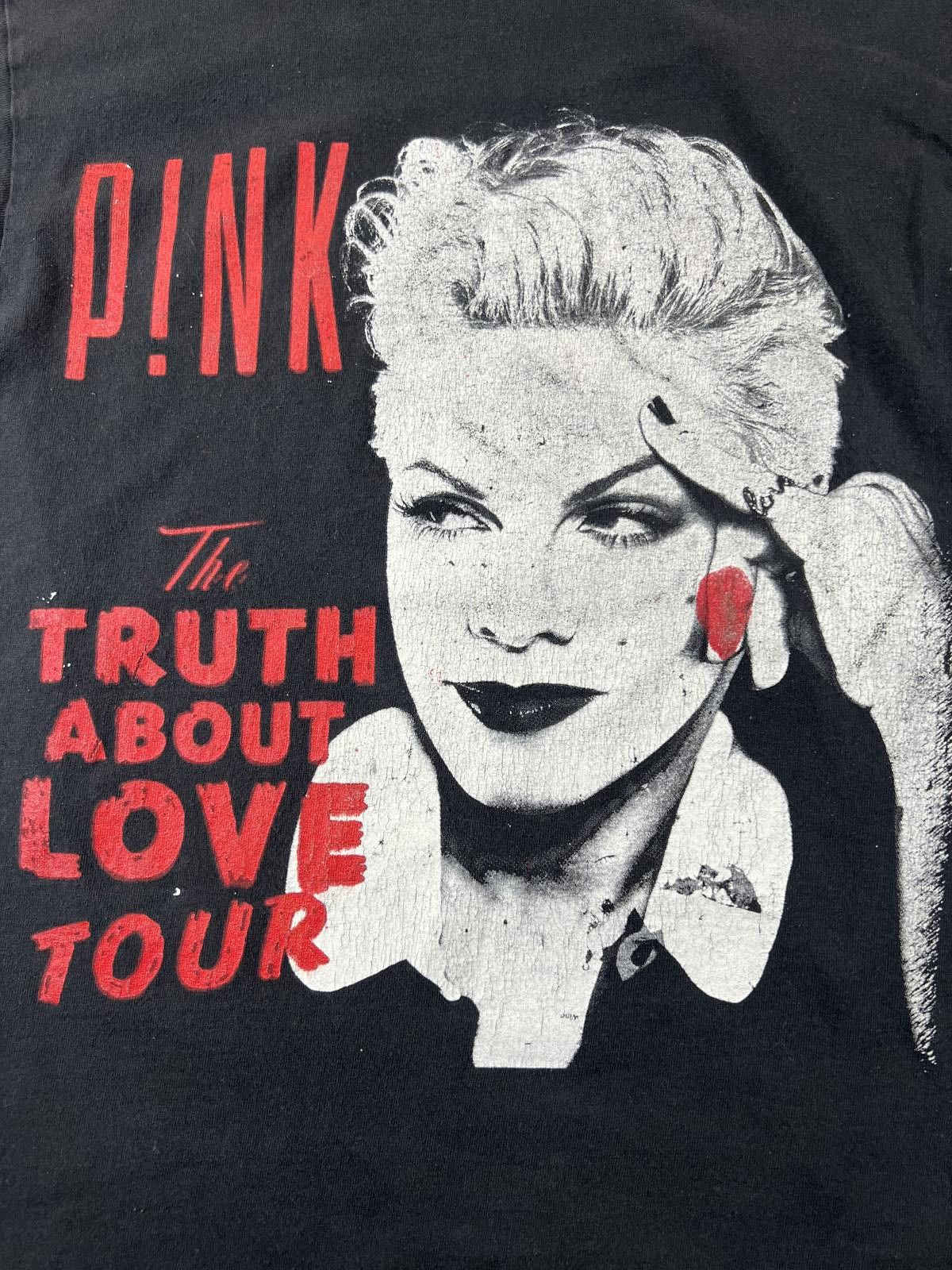 Other P!NK The Truth About Love Tour Black Graphic T-Shirt Medium Size US M / EU 48-50 / 2 - 2 Thumbnail