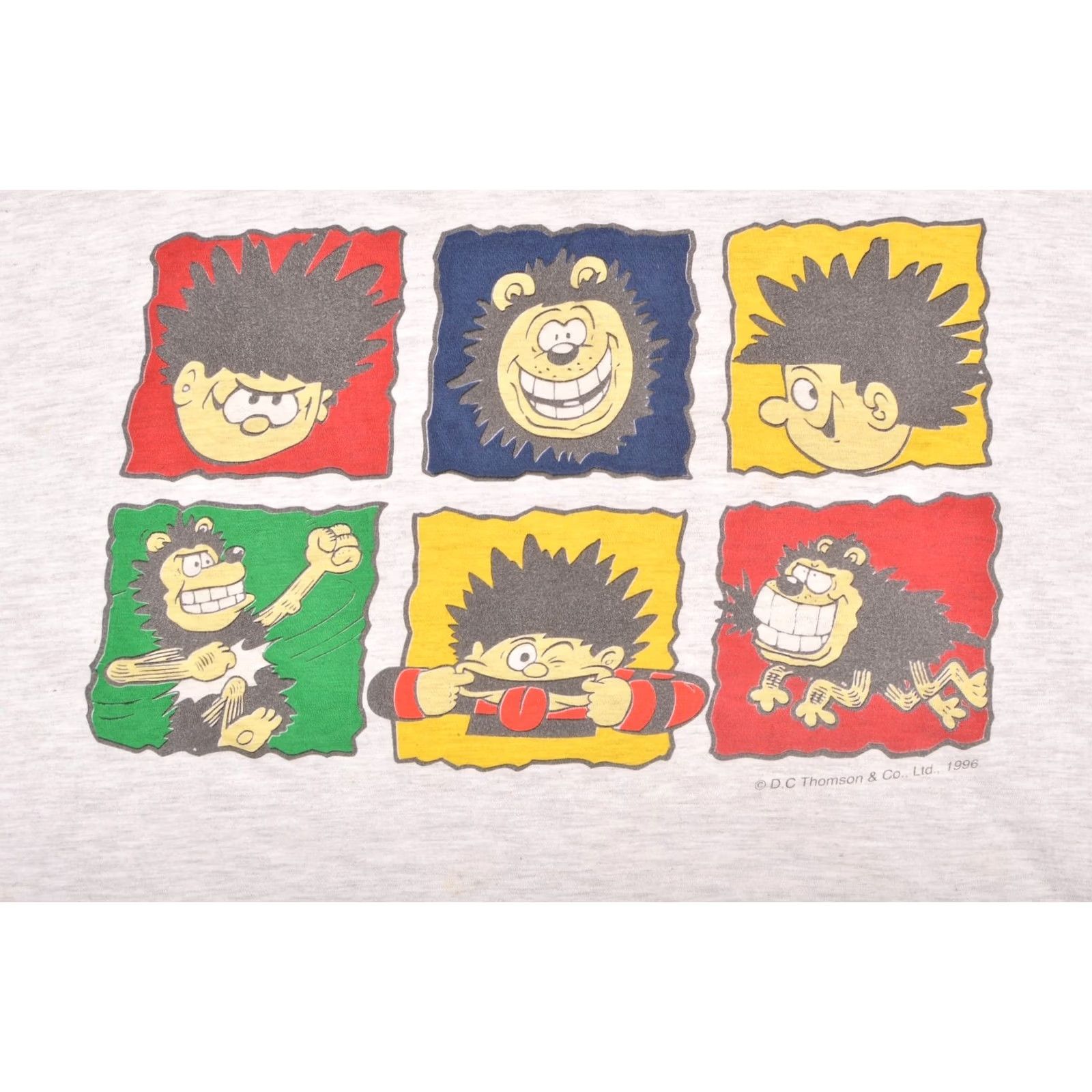 CO DC Thomson & Co 1996 Vintage Graphic T-Shirt Tee Men L Silver Made in Turkey 100% cotton Shirt Mens Size US L / EU 52-54 / 3 - 2 Thumbnail