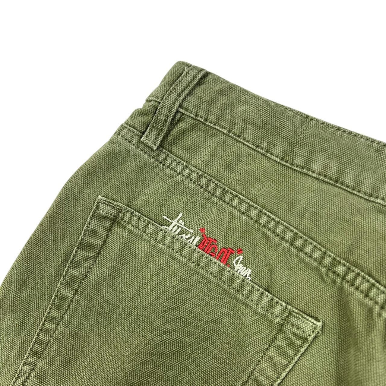 Stussy Green Stussy BIG OL Jeans - Waist: 33” Size US 33 - 4 Thumbnail
