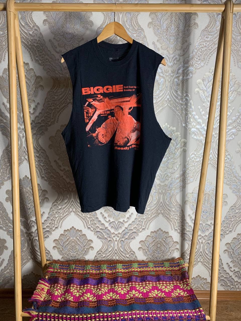 Rap Tees VERY RARE THE NOTORIOUS BIG SLEEVES T-SHIRT RETRO Y2K 90s Size US M / EU 48-50 / 2 - 1 Thumbnail