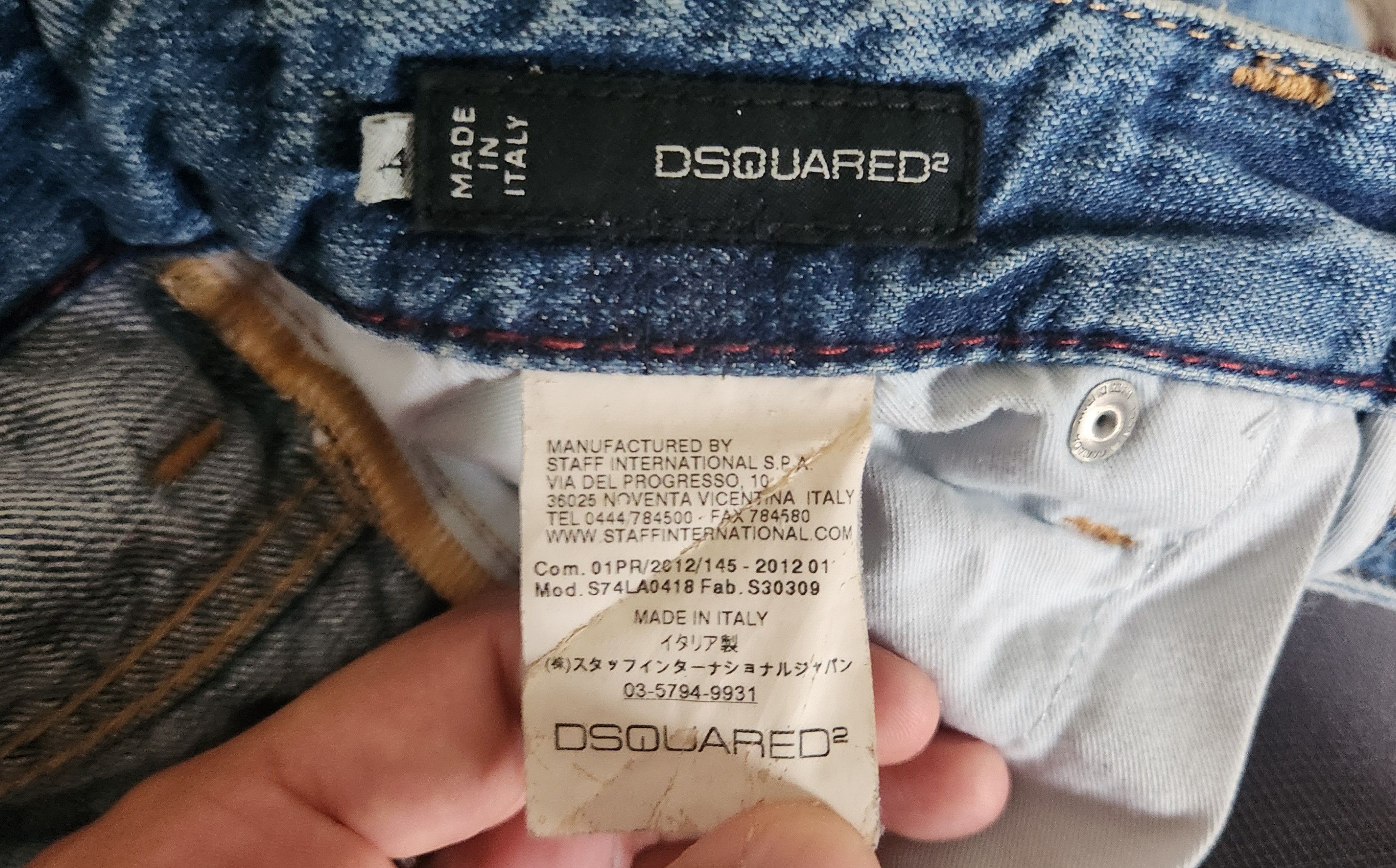 Dsquared2 DSQUARED2 Distressed Jeans Size US 28 / EU 44 - 4 Thumbnail