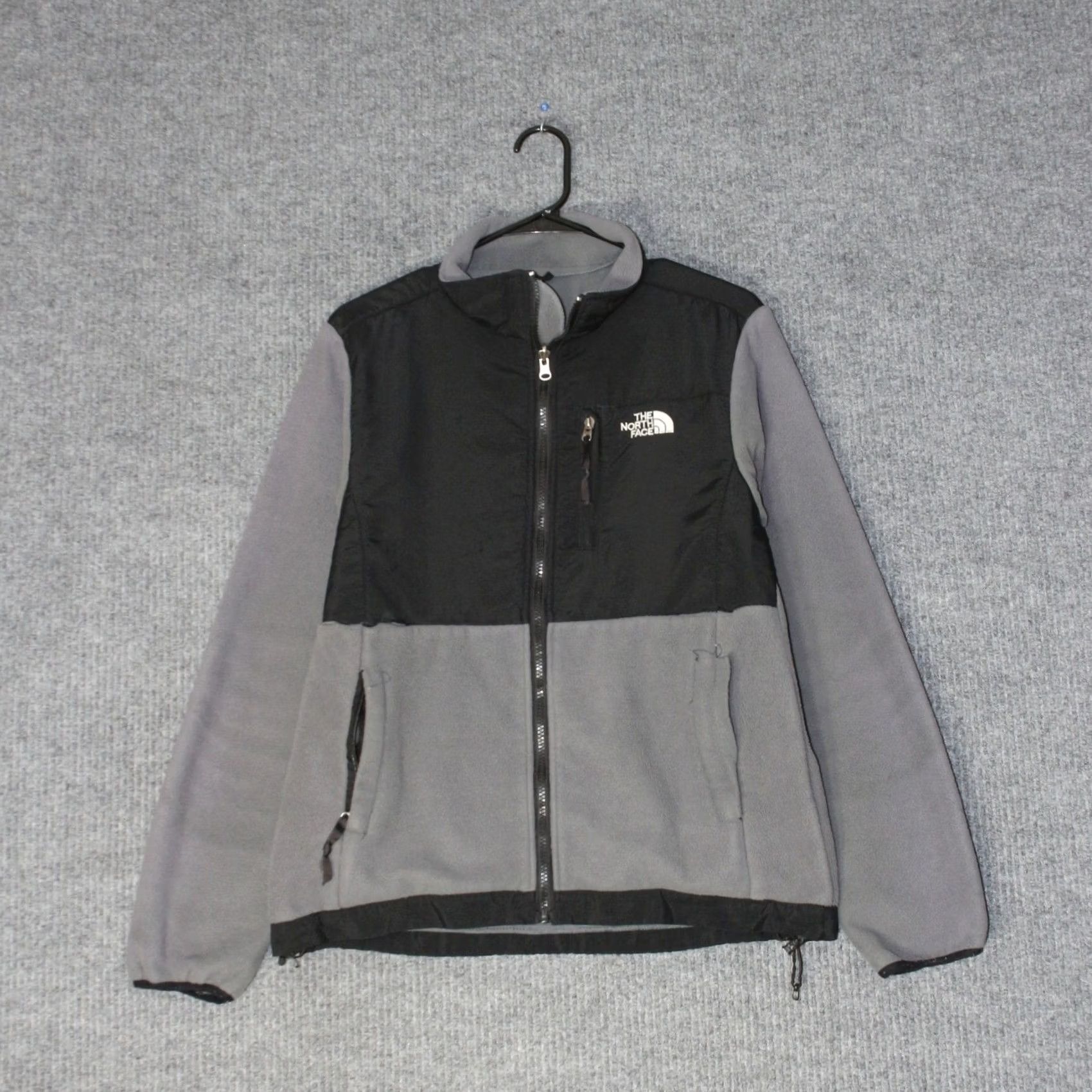 The North Face The North Face Denali Jacket Womens L Gray Black Polartec Full Zip Size L / US 10 / IT 46 - 7 Thumbnail