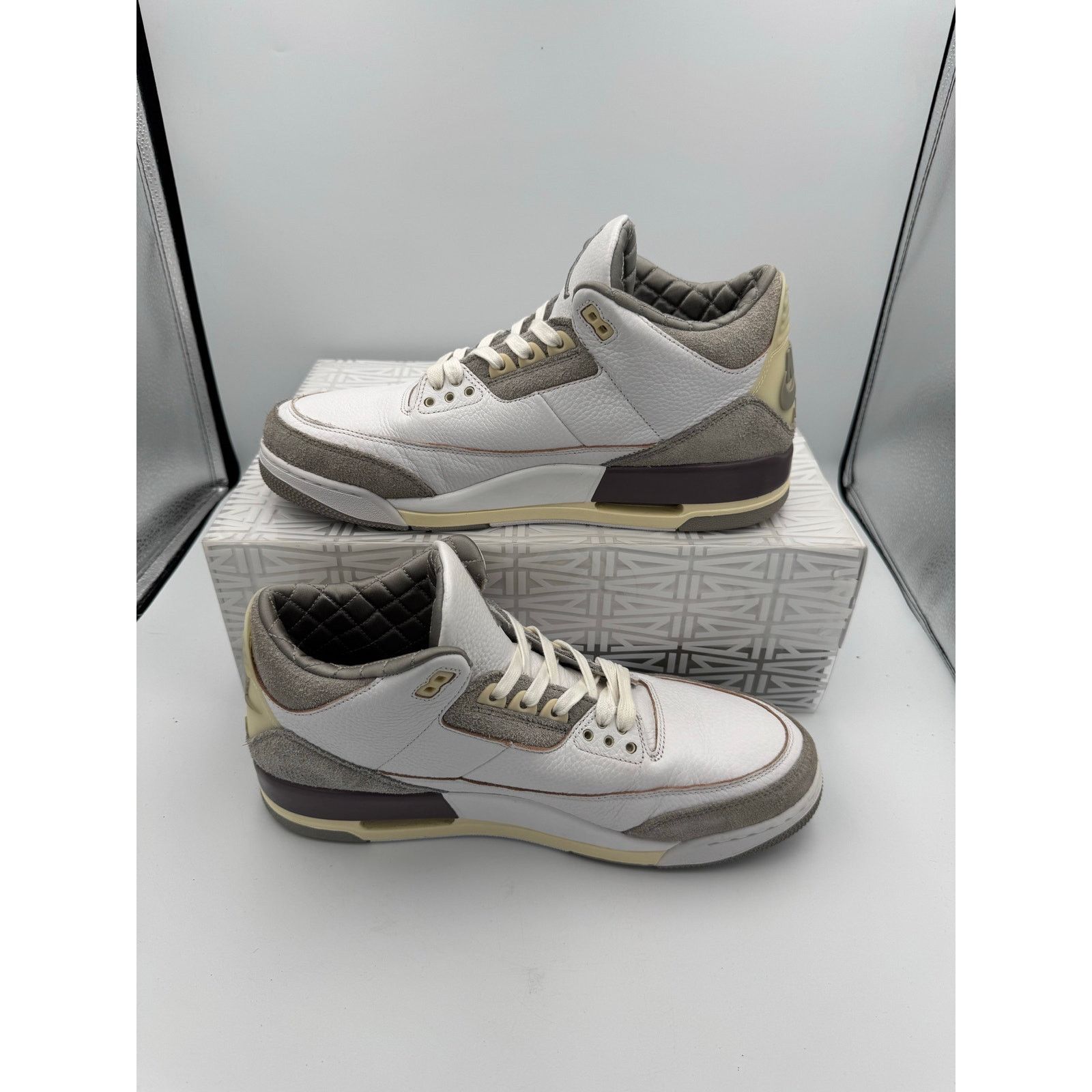 Nike A Ma Maniere x Air Jordan 3 Sz 14W/12.5M DH3434 110 # 379 Size US 12.5 / EU 45-46 - 2 Thumbnail