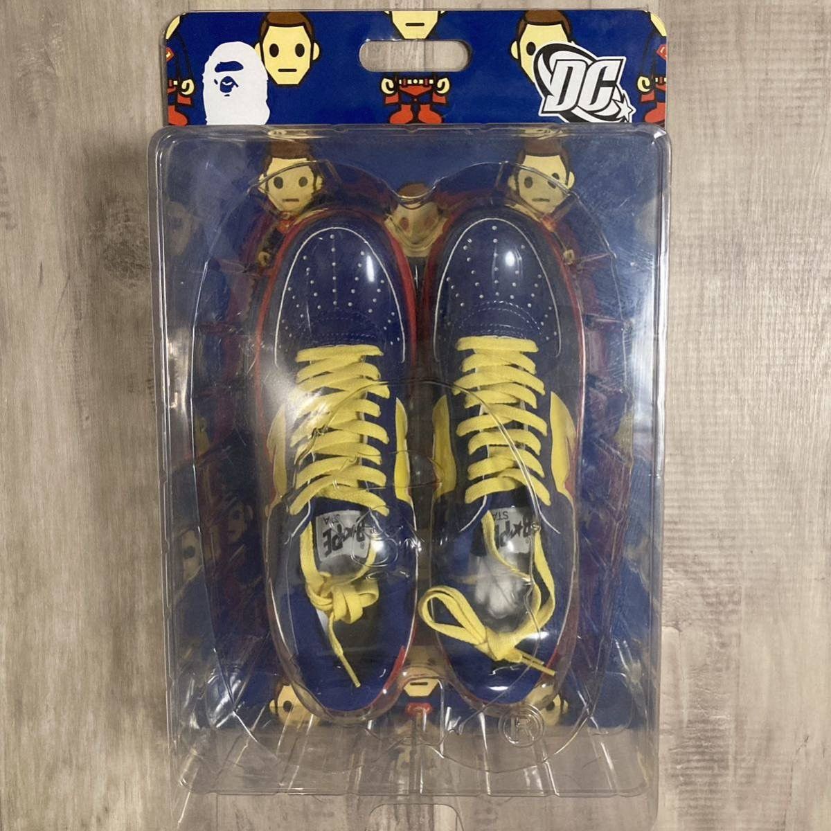Bape × DC Comics × Nigo BAPE × DC COMICS Superman BAPESTA patent leather sneakers Size US 10.5 / EU 43-44 - 1 Thumbnail