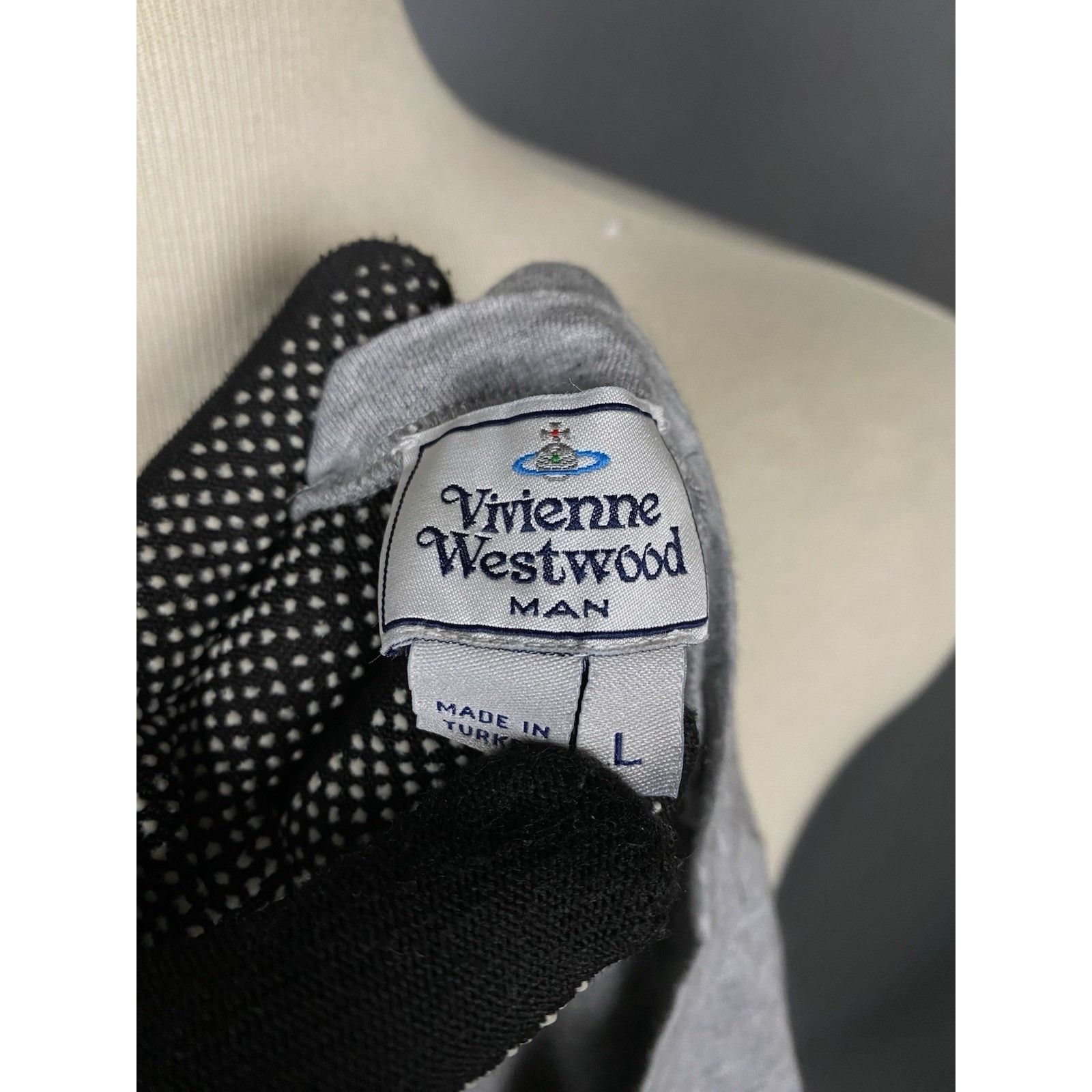 Vivienne Westwood Vivienne Westwood Small Logo Men's Gray T-Shirt Size L Size US L / EU 52-54 / 3 - 10 Thumbnail