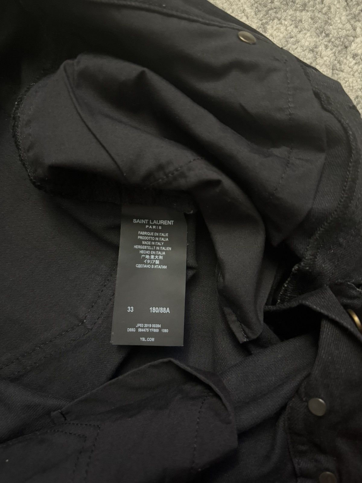 Saint Laurent Paris YSL Saint Laurent Paris D20 Size US 33 - 4 Thumbnail