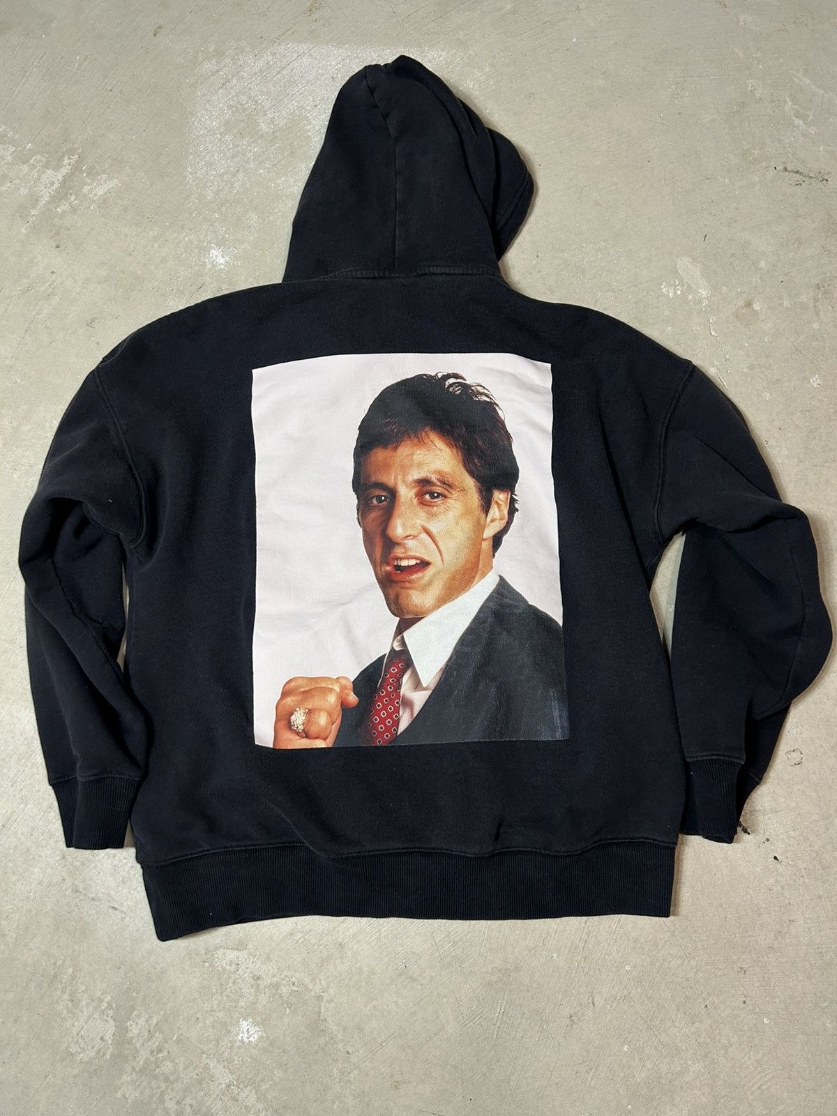 H&M H&M Scarface tony montana hoodie Size US L / EU 52-54 / 3 - 8 Thumbnail