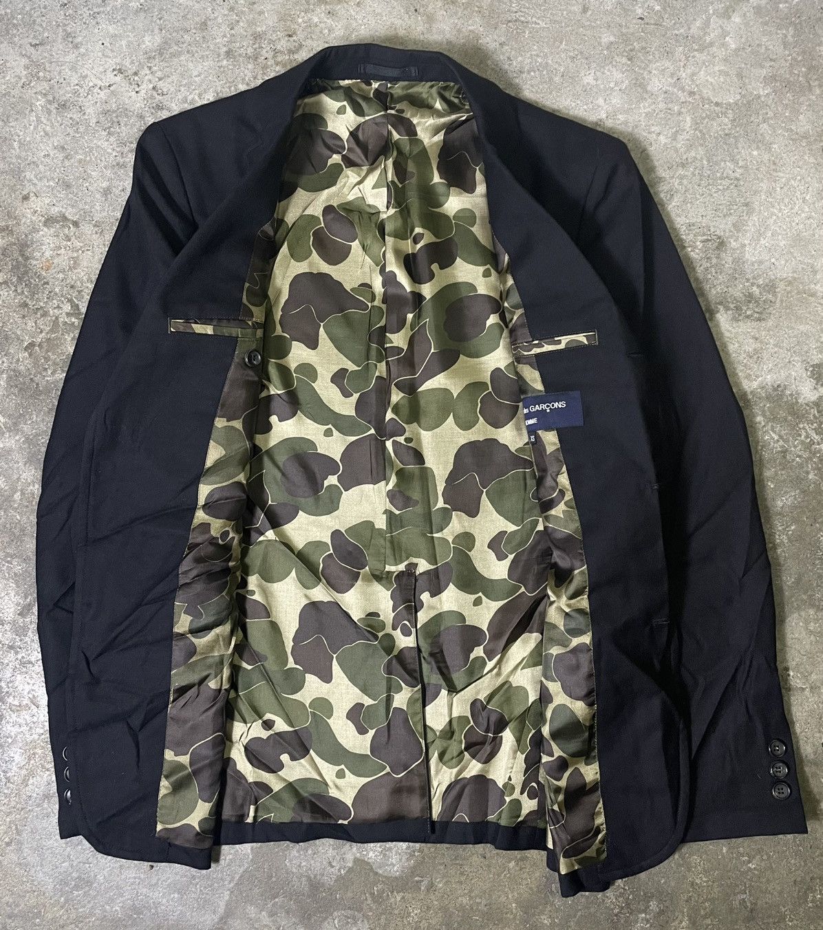 Comme des Garcons Homme Comme des Garcons Homme AD2014 Blazer Size 36S - 6 Thumbnail