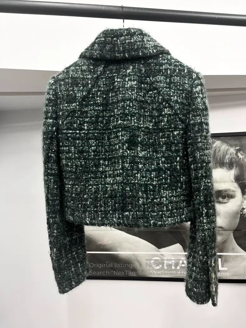 Chanel Chanel Forest Series Great Best Dark Green Jacket Size XS / US 0-2 / IT 36-38 - 3 Thumbnail