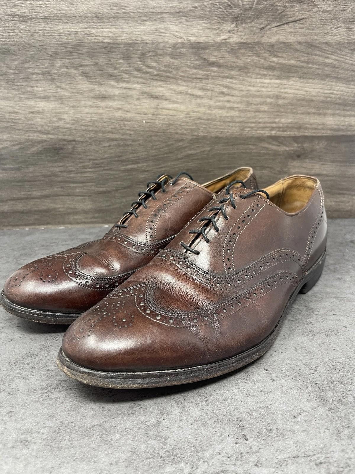 Allen Edmonds Allen Edmonds Shoes Mens Size 11 Chester Brown Leather Size US 11 / EU 44 - 2 Thumbnail