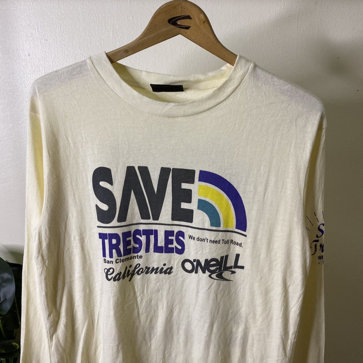 O'Neill Vintage 2000s Oneill Surf LS T Shirt Size US M / EU 48-50 / 2 - 8 Thumbnail