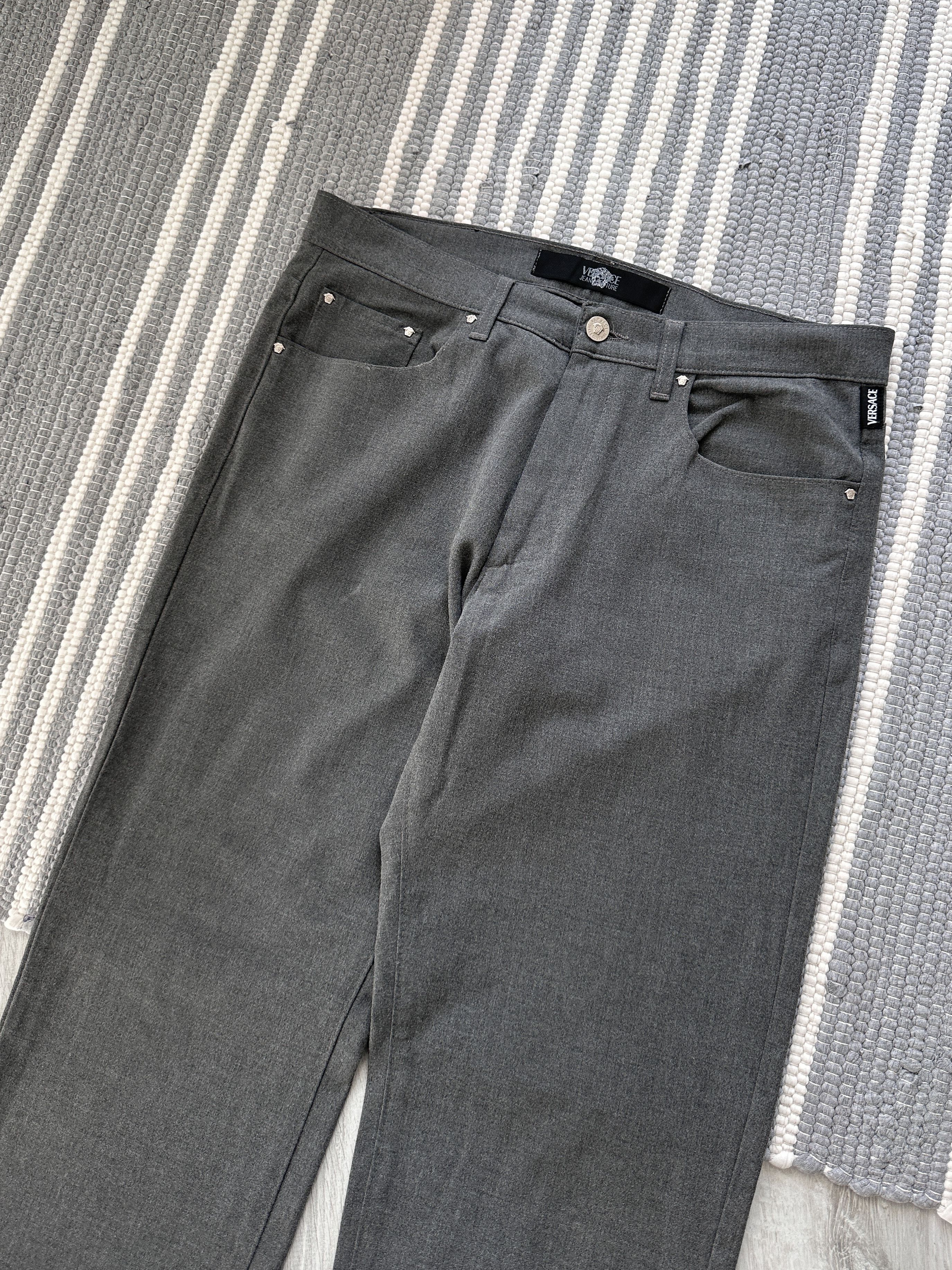 Versace Jeans Couture Versace Jeans Couture Gray Pants Size US 32 / EU 48 - 4 Thumbnail