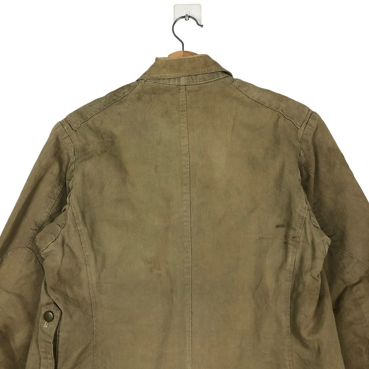 Vintage 🔥TRUE VINTAGE 1940’s CHORE MILITARY JACKET MULTI POCKET Size US M / EU 48-50 / 2 - 9 Thumbnail