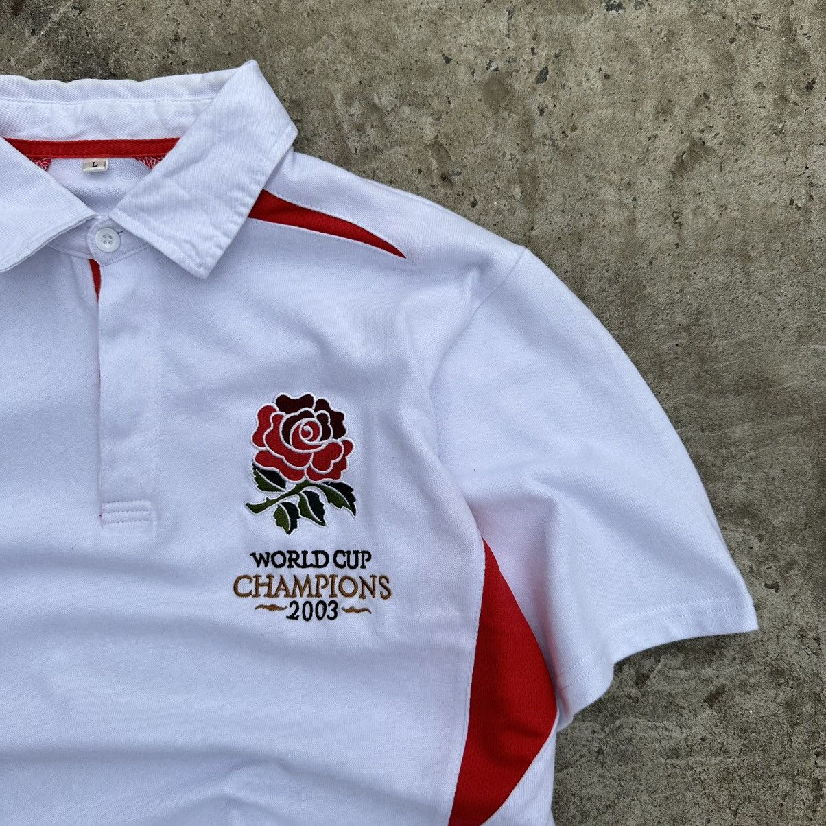 Y/Project Vintage England Rugby League Polo World Cup Champions 00s Size US L / EU 52-54 / 3 - 6 Thumbnail
